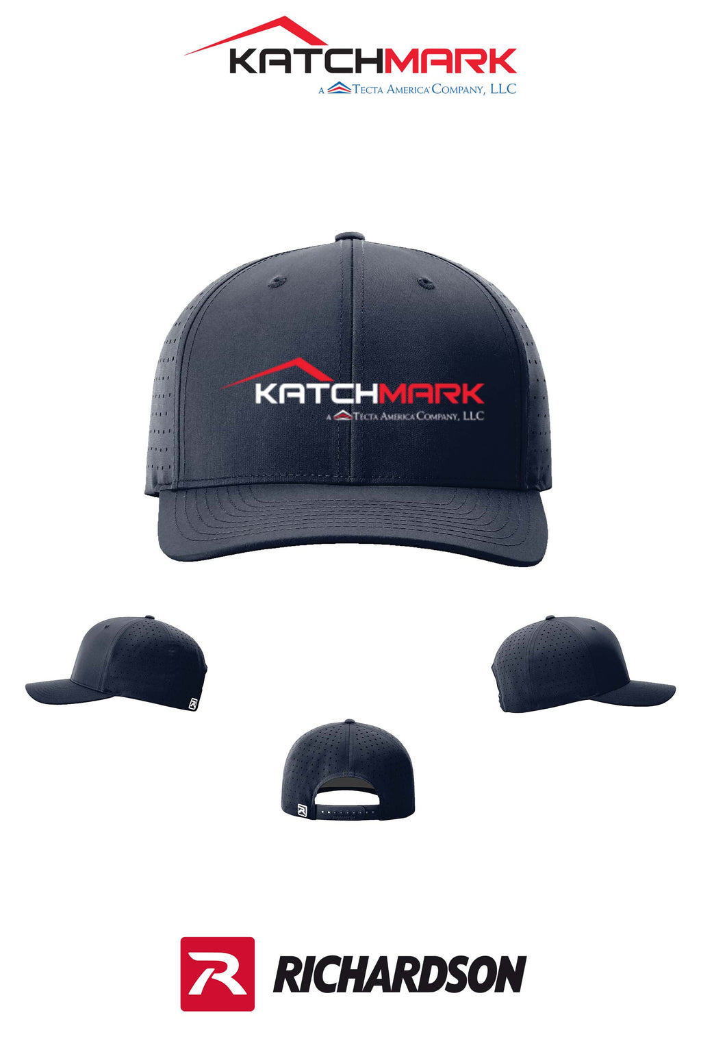 Richardson 632 Laser Perf R-Flex Snapback - Katchmark, A Tecta American Company LLC