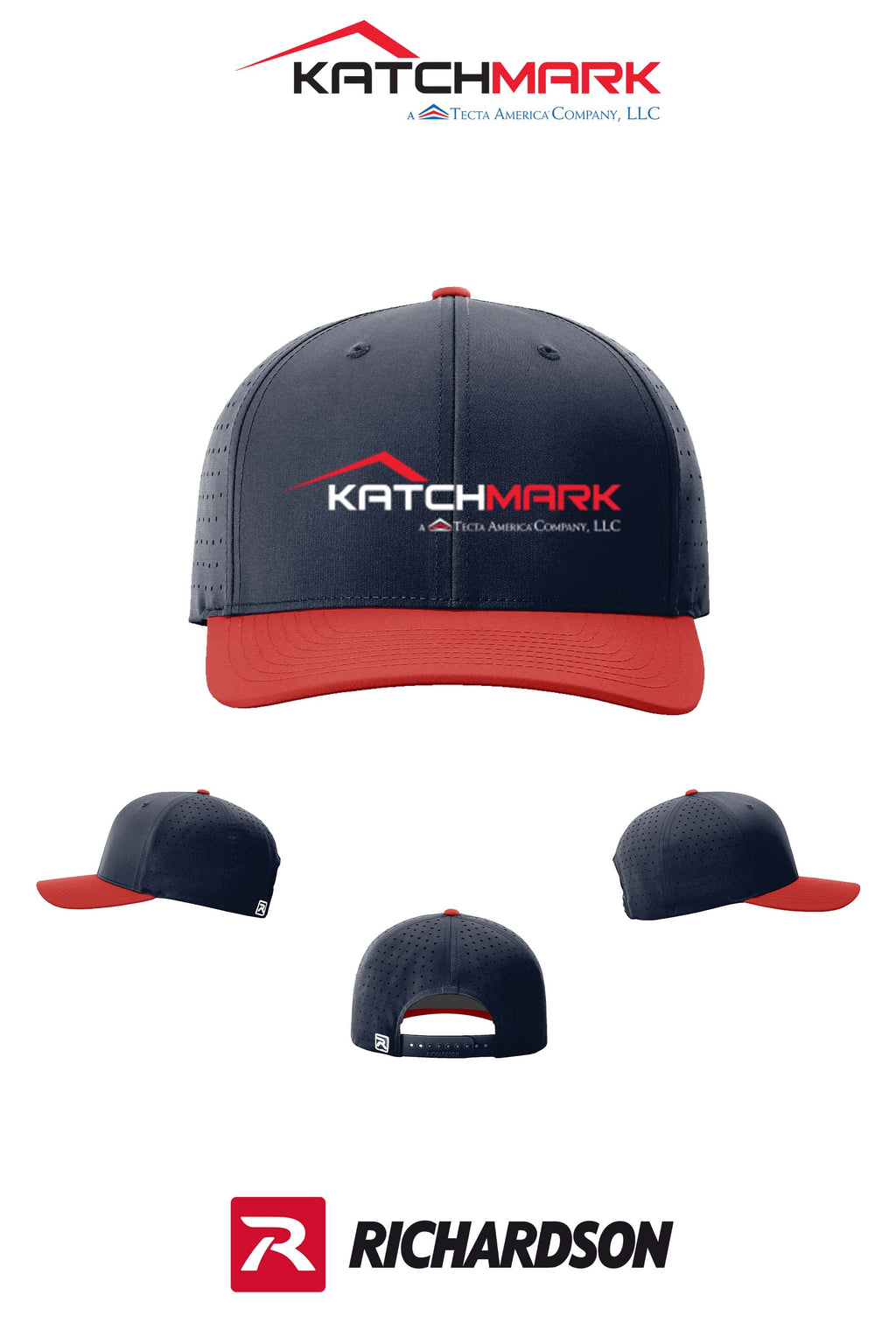 Richardson 632 Laser Perf R-Flex Snapback - Katchmark, A Tecta American Company LLC