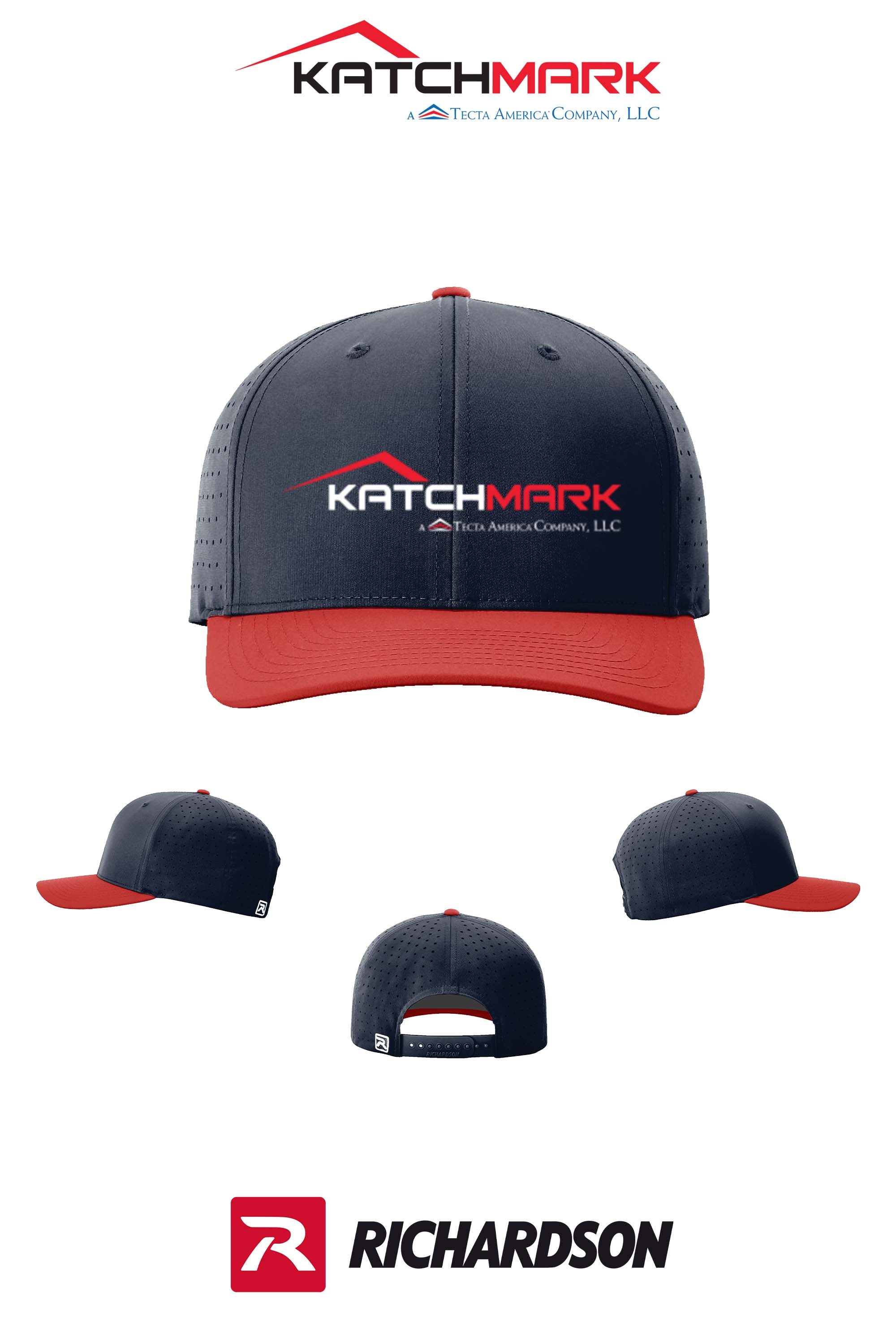 Richardson 632 Laser Perf R-Flex Snapback - Katchmark, A Tecta American Company LLC
