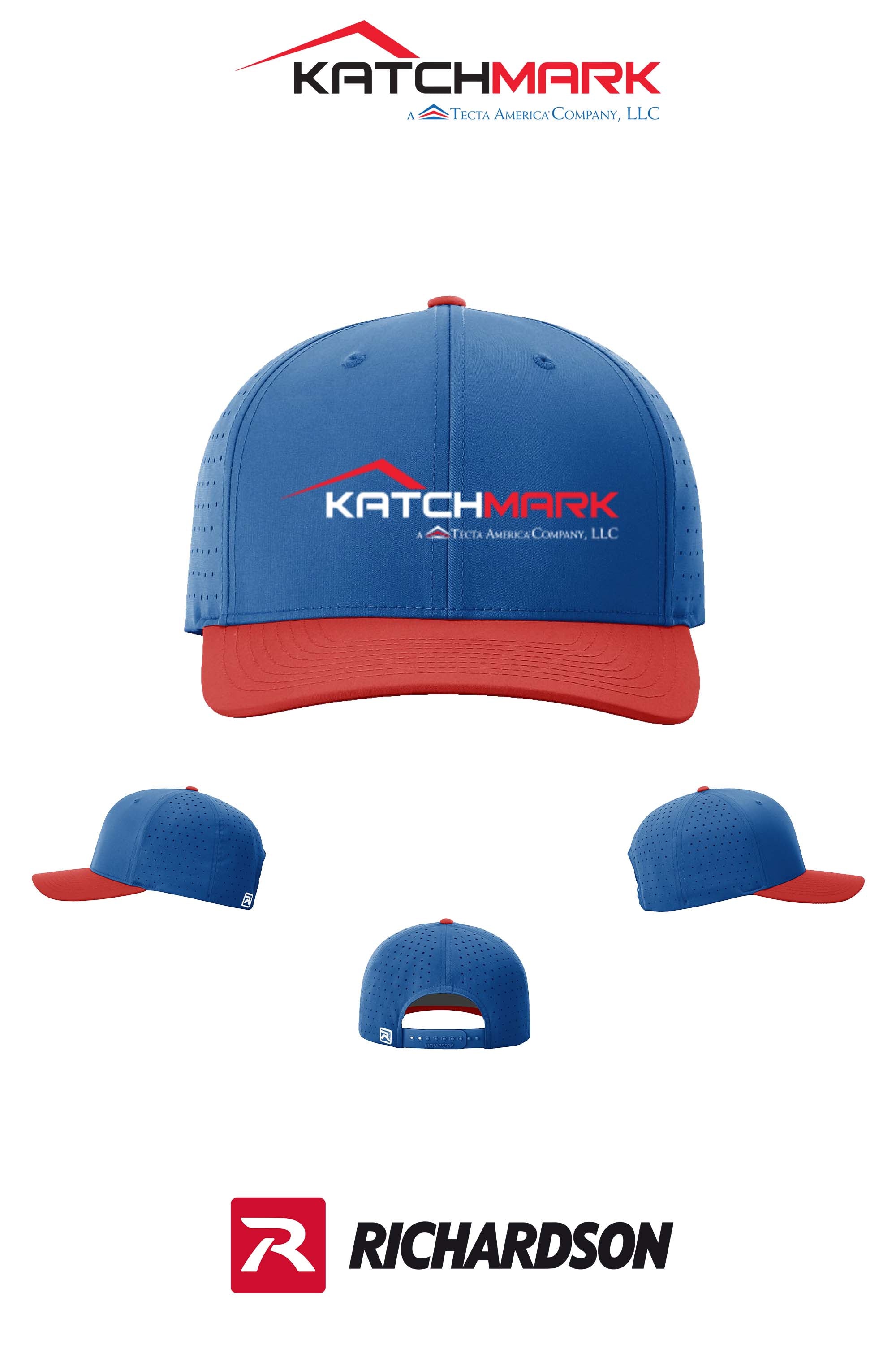 Richardson 632 Laser Perf R-Flex Snapback - Katchmark, A Tecta American Company LLC