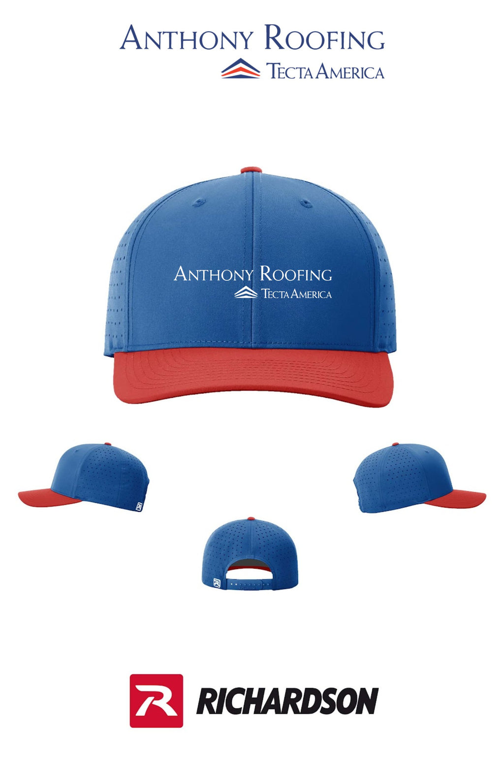 Richardson 632 Laser Perf R-Flex Snapback - Anthony Roofing