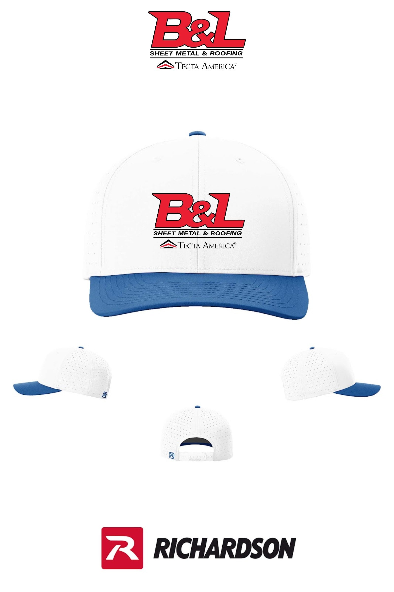 Richardson 632 Laser Perf R-Flex Snapback - B&L Sheet Metal & Roofing