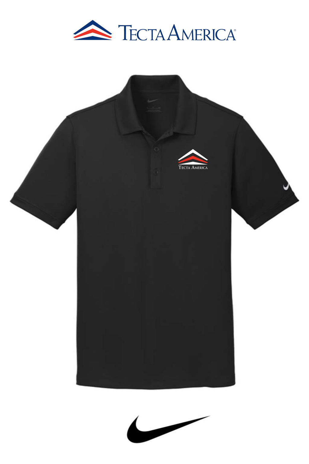 Nike Men's Dri-FIT Solid Icon Pique Modern Fit Polo - Corporate