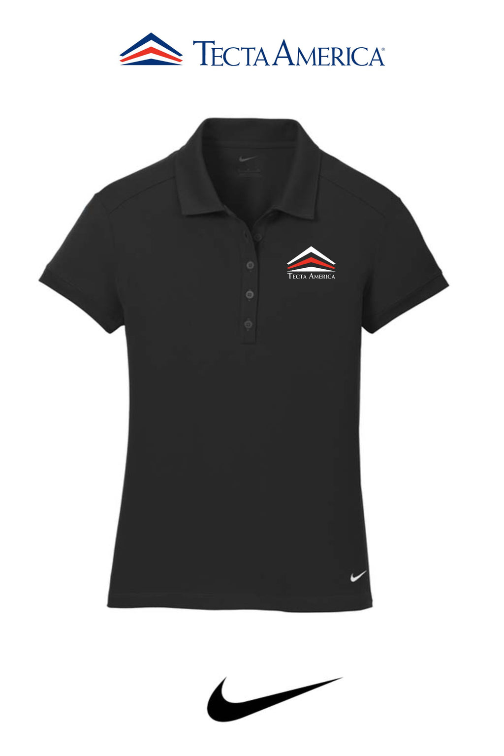 Nike Women's Dri-FIT Solid Icon Pique Modern Fit Polo - Corporate
