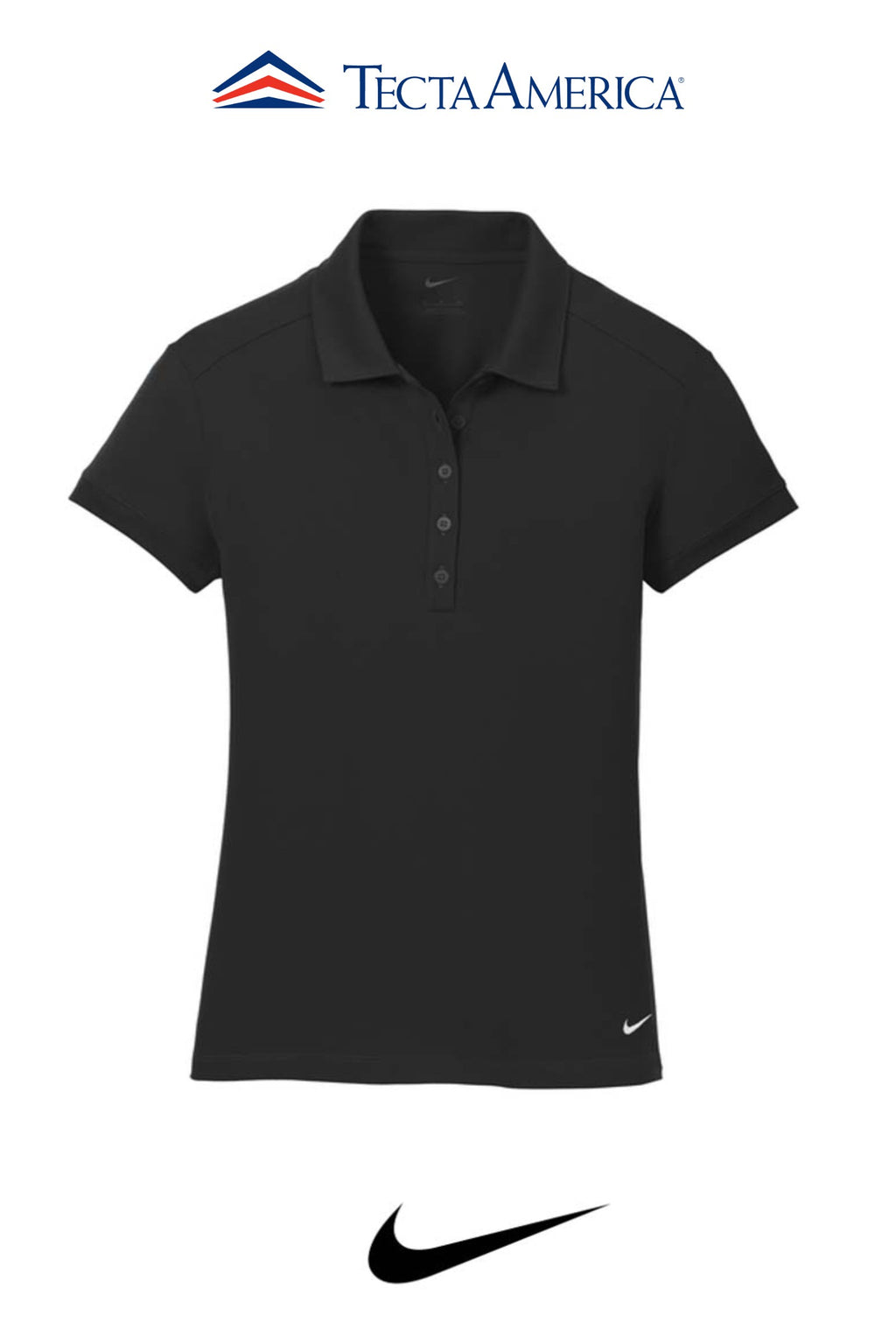 Nike Women's Dri-FIT Solid Icon Pique Modern Fit Polo