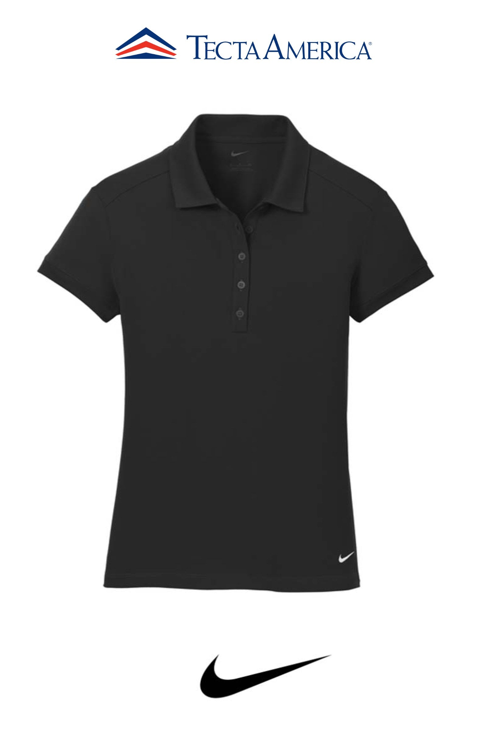 Nike Women's Dri-FIT Solid Icon Pique Modern Fit Polo