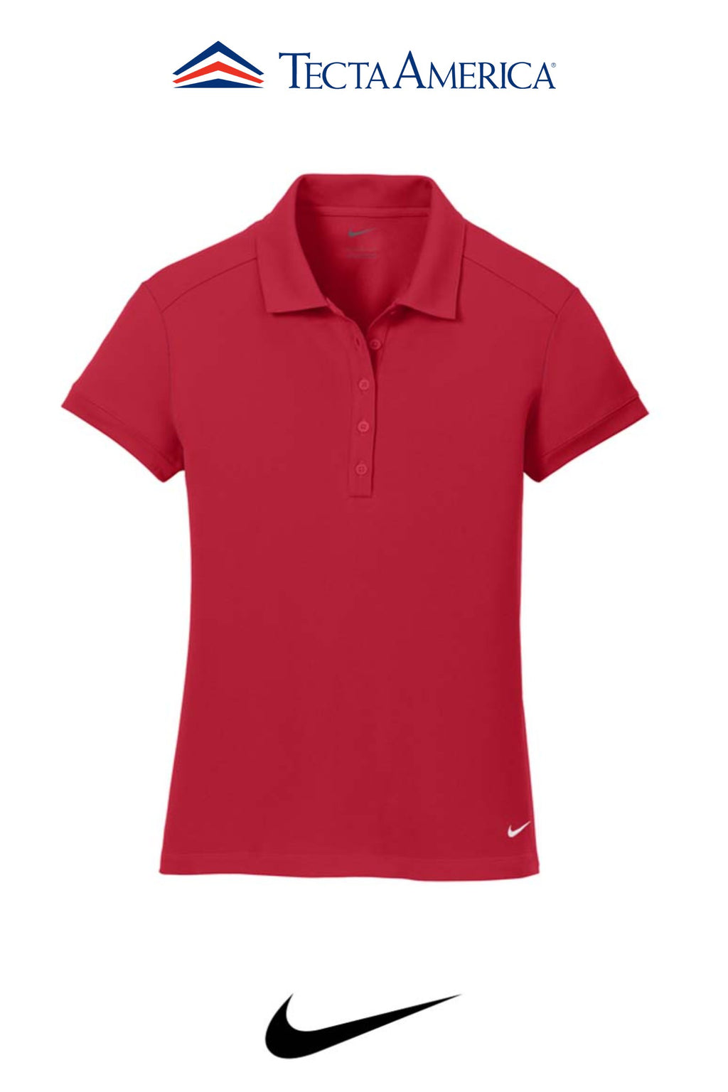 Nike Women's Dri-FIT Solid Icon Pique Modern Fit Polo