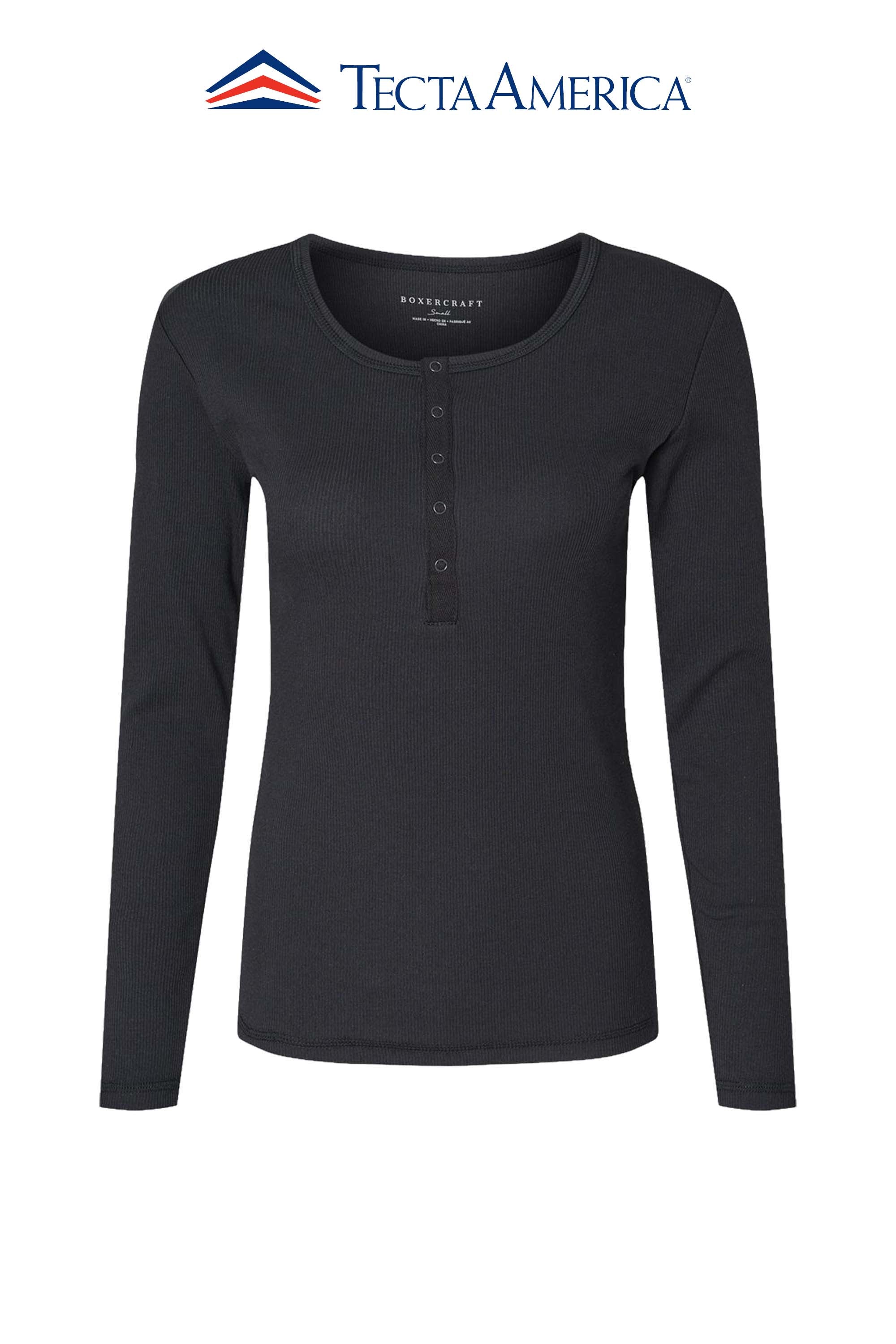 Boxercraft Women's Harper Long Sleeve Henley