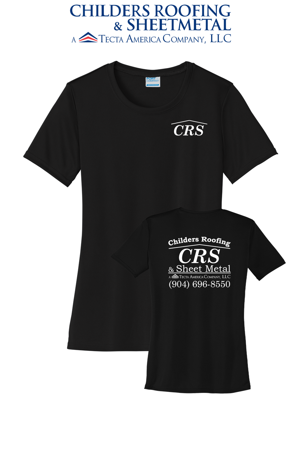 Port & Co™ Women's Performance  UPF50 Tee - CRS