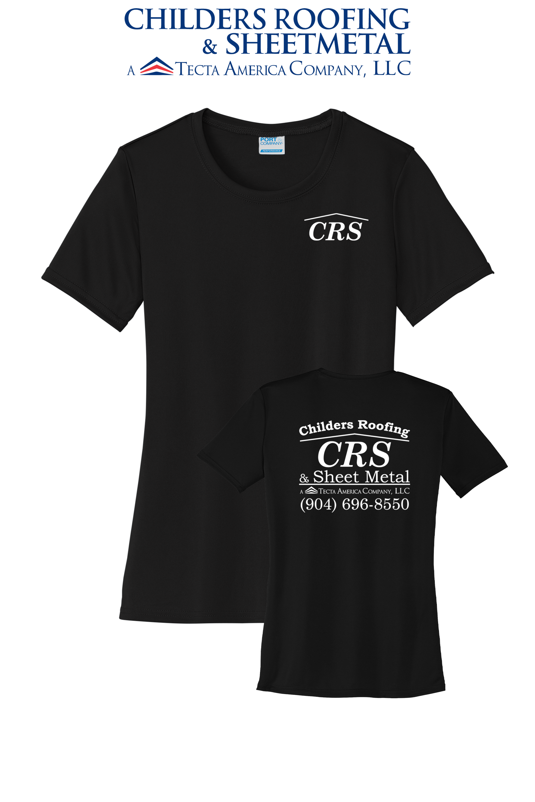 Port & Co™ Women's Performance  UPF50 Tee - CRS