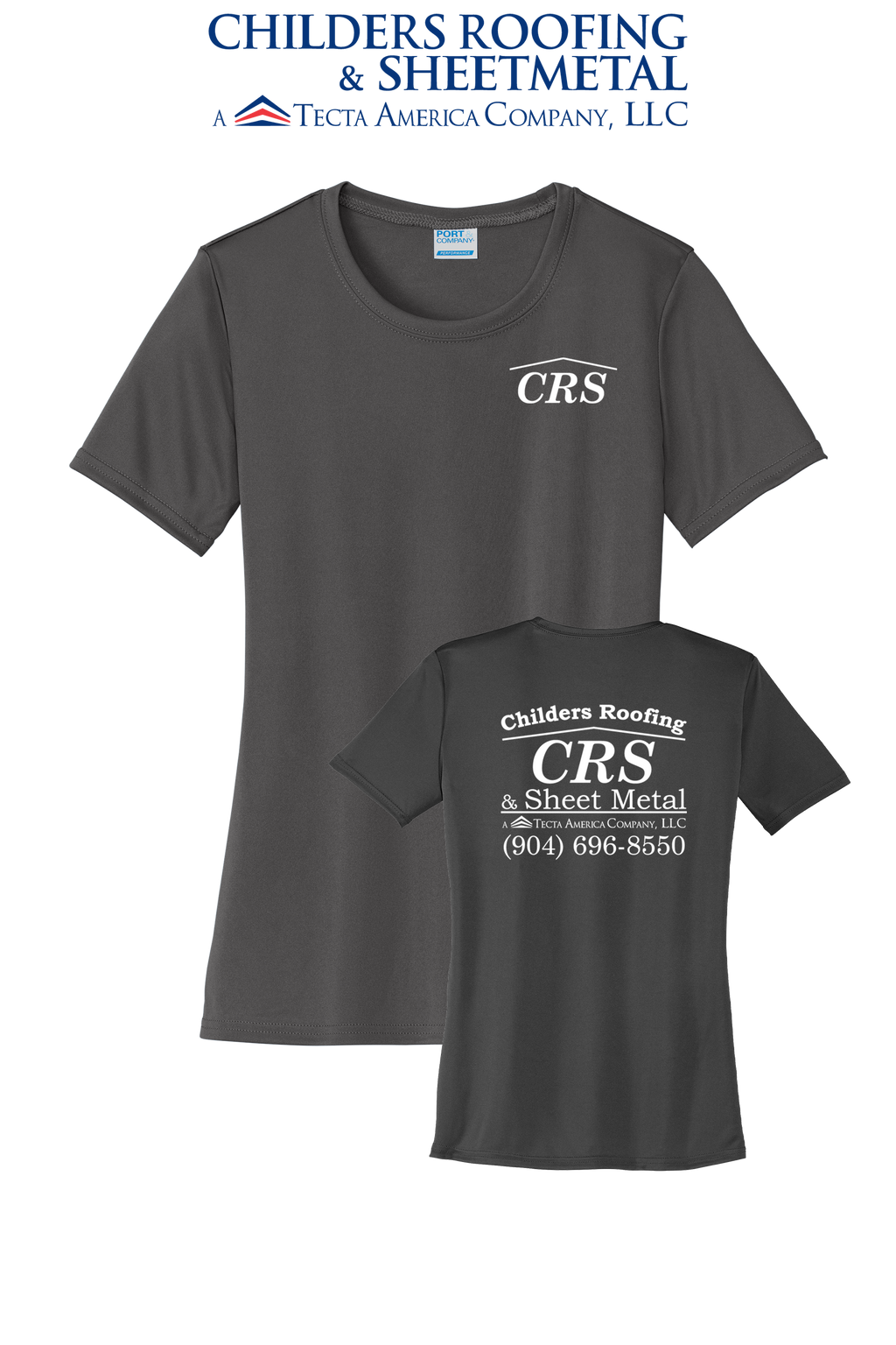 Port & Co™ Women's Performance  UPF50 Tee - CRS