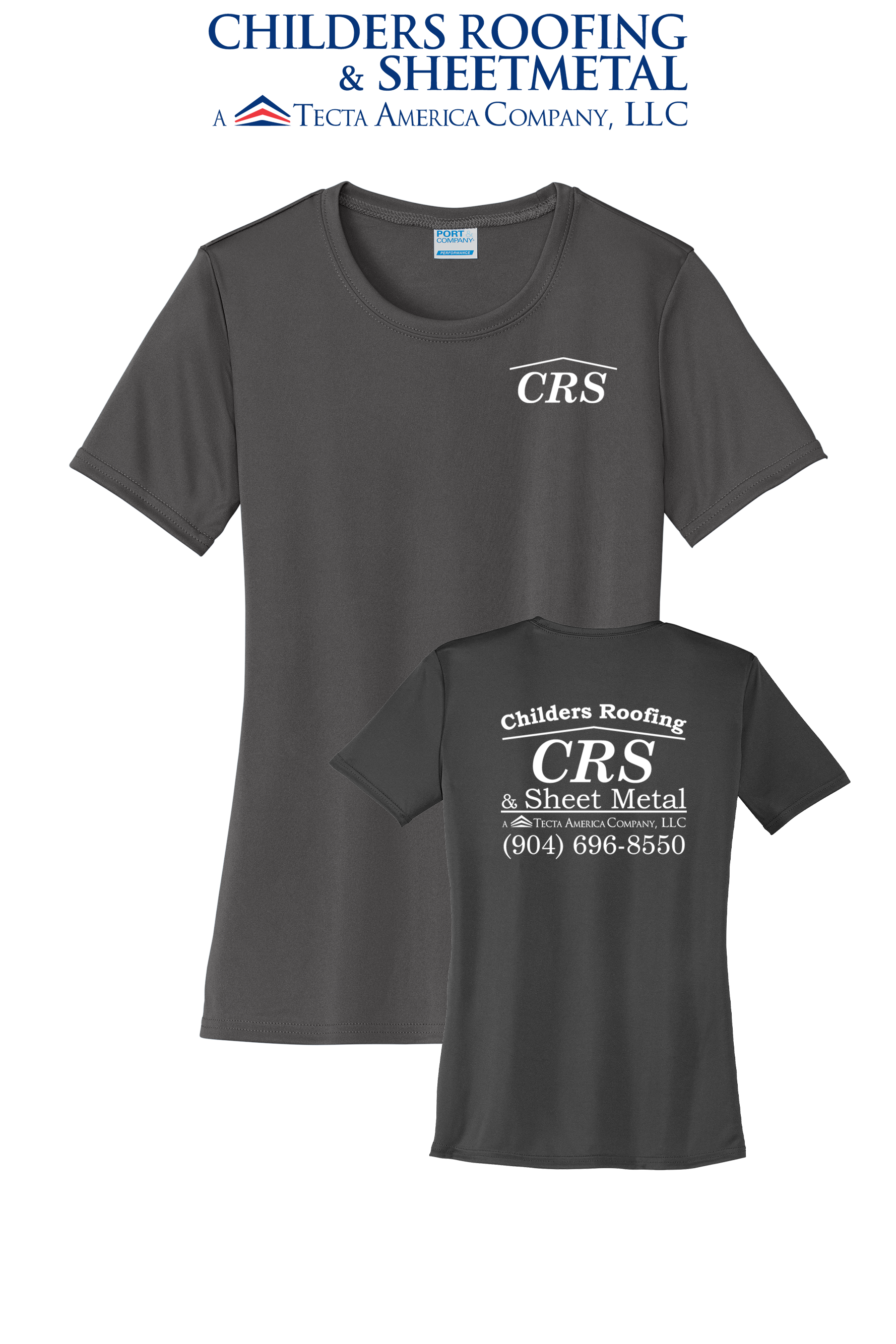 Port & Co™ Women's Performance  UPF50 Tee - CRS