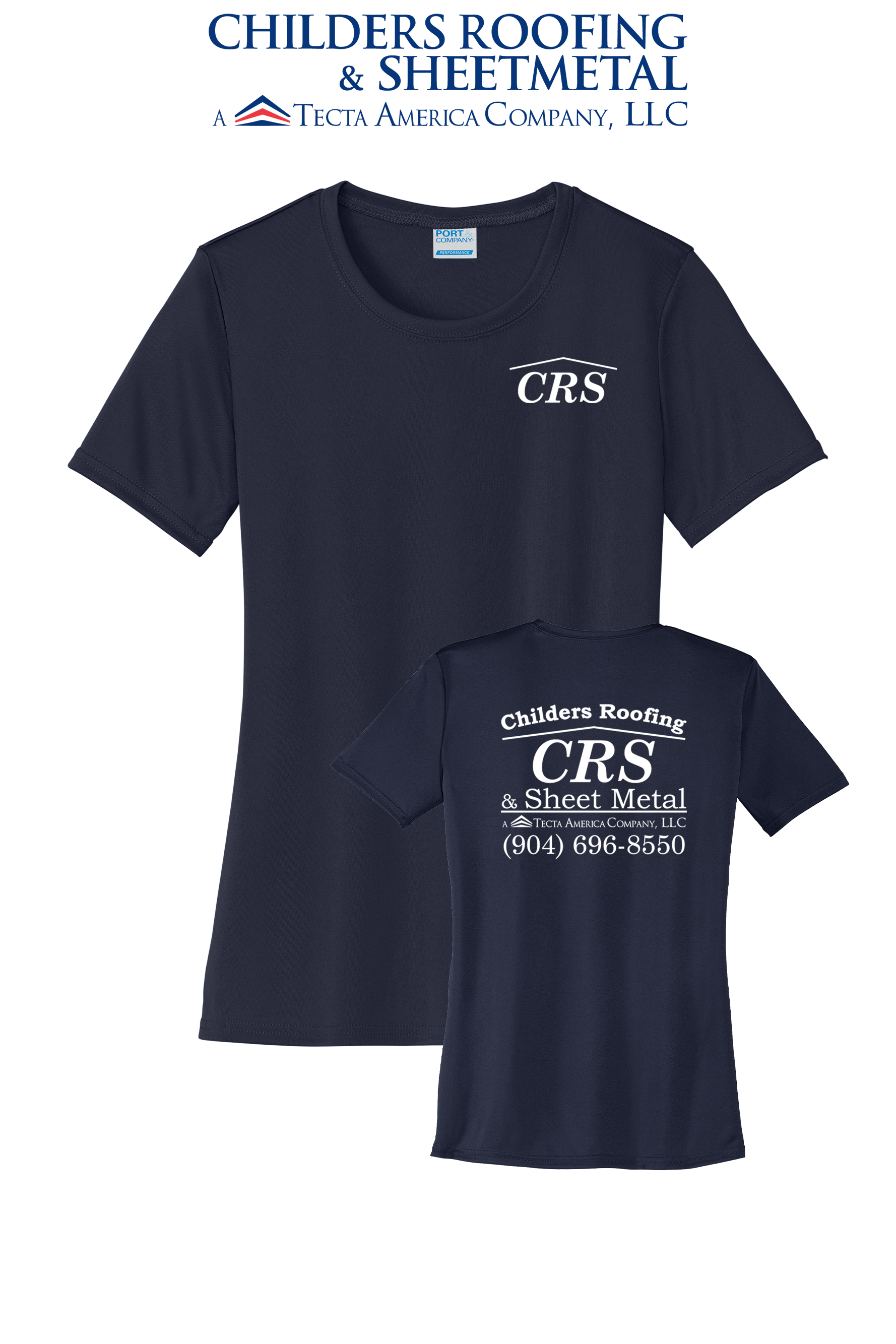 Port & Co™ Women's Performance  UPF50 Tee - CRS