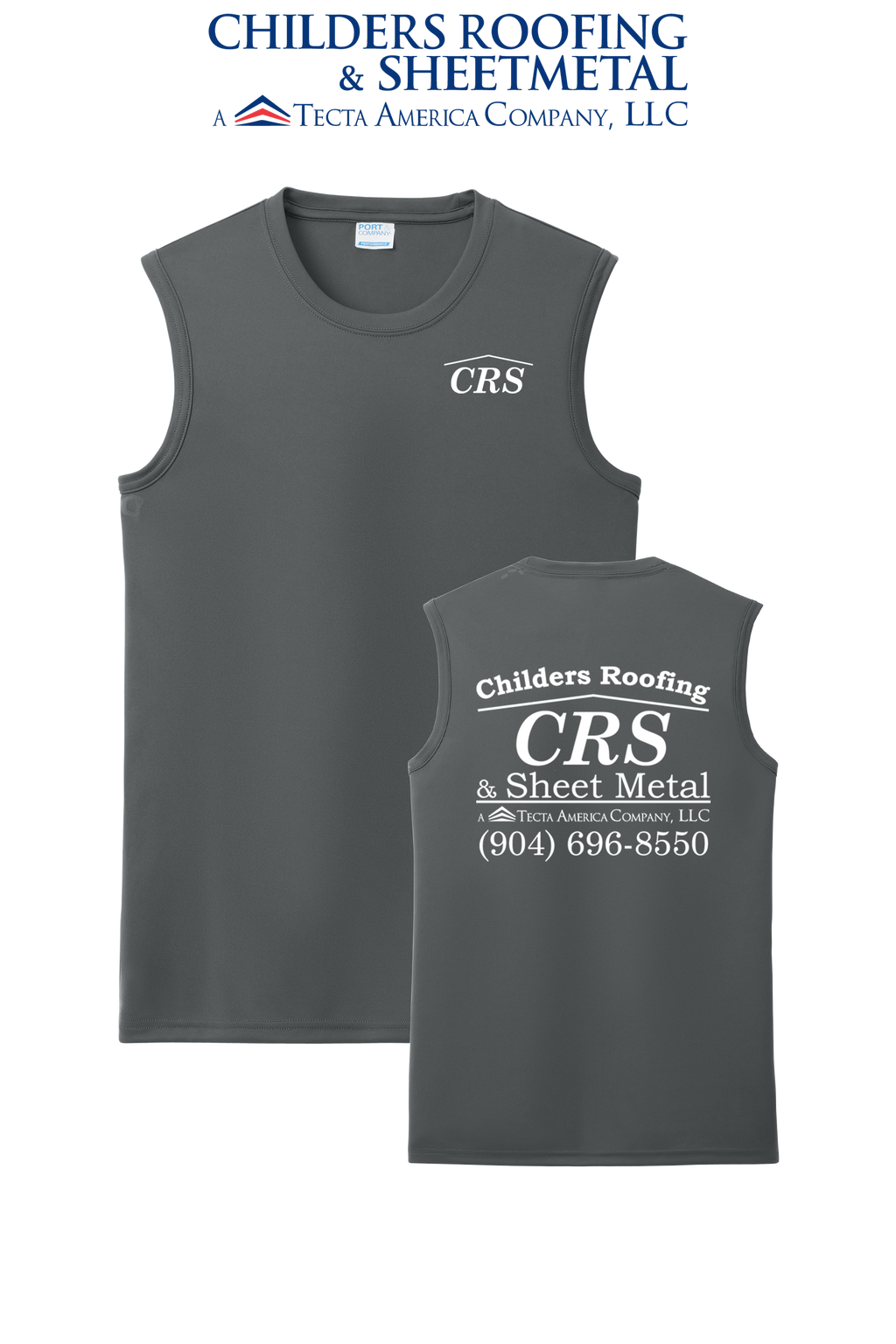 Port & Co™ Performance  UPF50 Sleeveless Tee - CRS