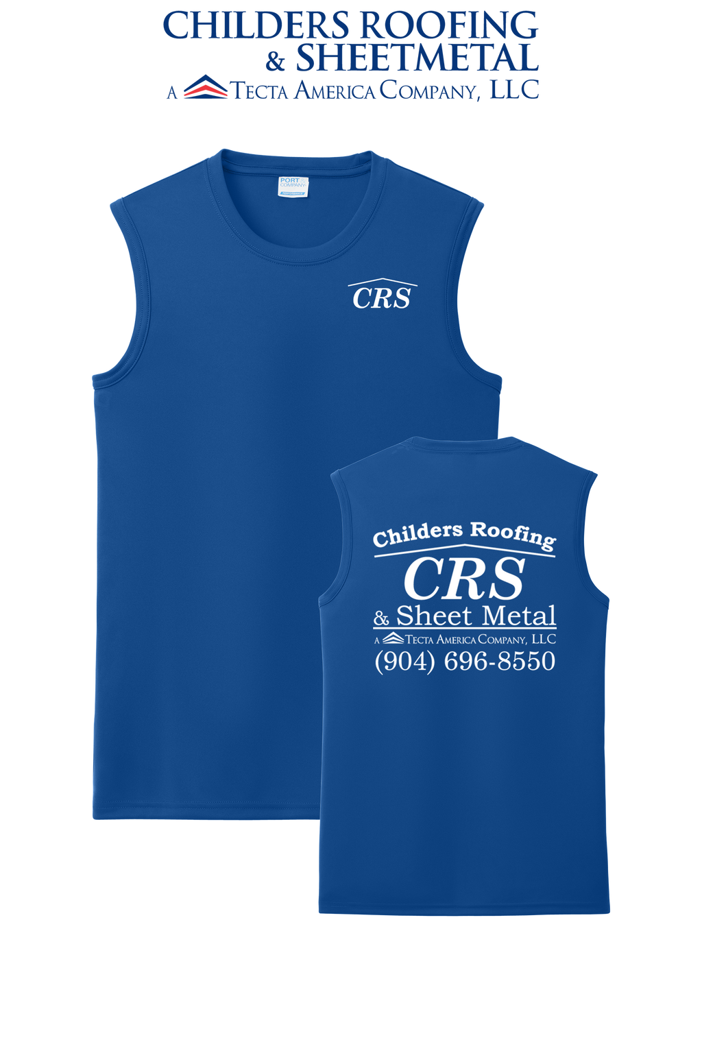 Port & Co™ Performance  UPF50 Sleeveless Tee - CRS