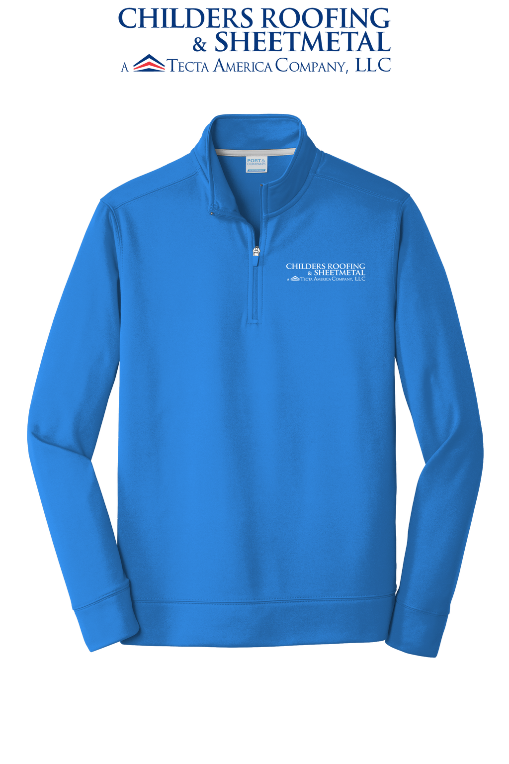 Port & Co™ Performance Fleece 1/4-Zip Pullover Sweatshirt - CRS