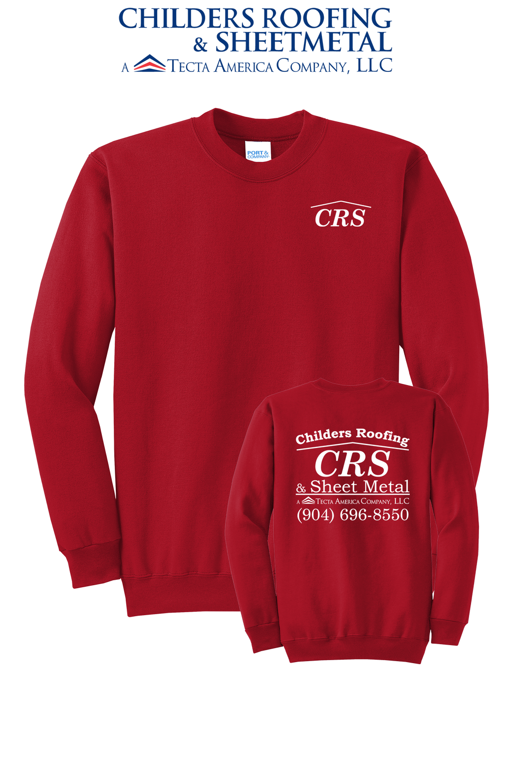 Port & Co™ Core Fleece Crewneck Sweatshirt - CRS
