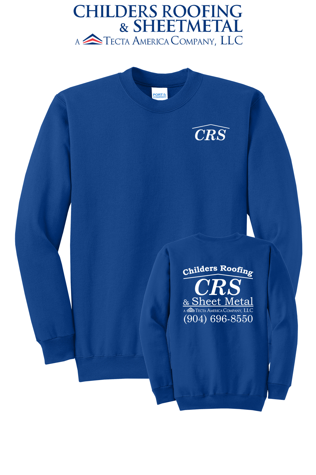 Port & Co™ Core Fleece Crewneck Sweatshirt - CRS