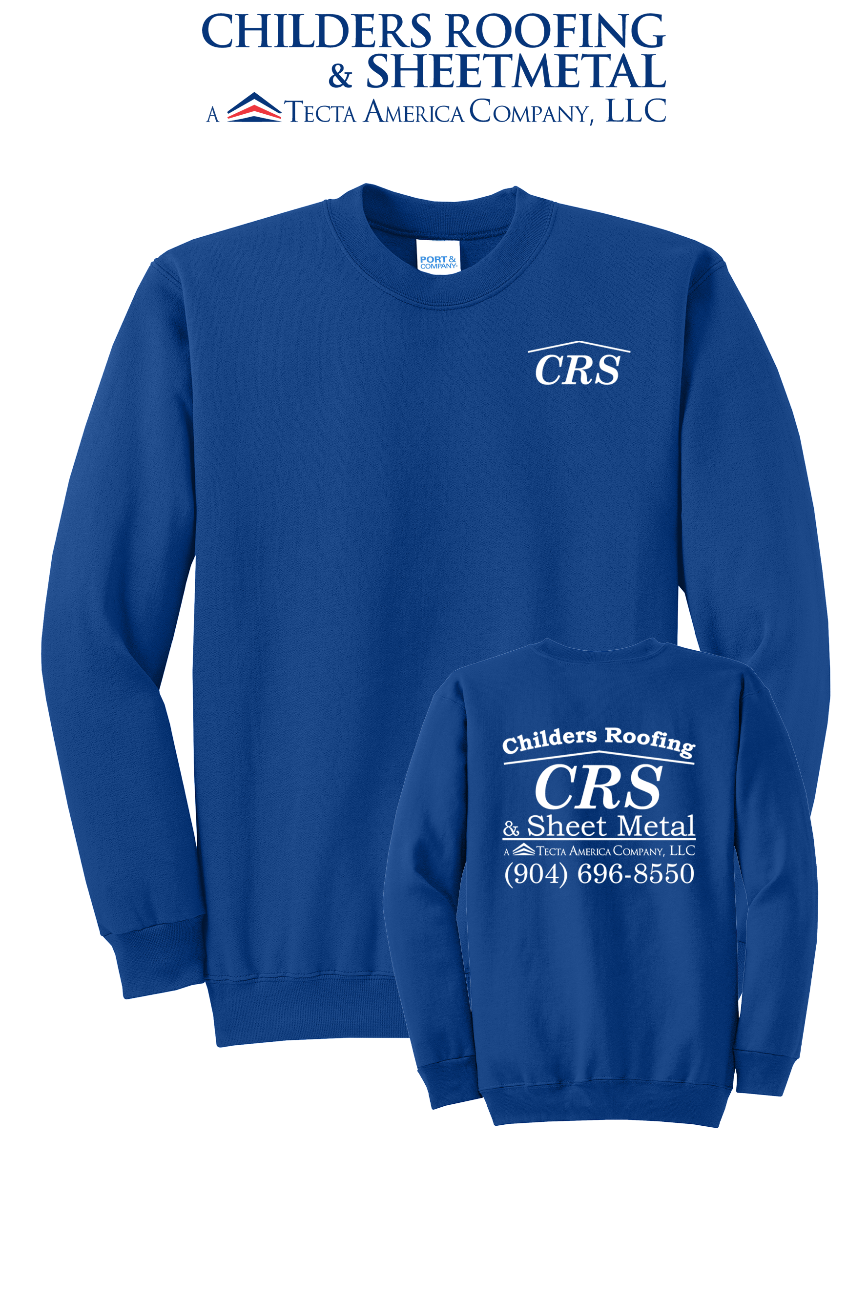 Port & Co™ Core Fleece Crewneck Sweatshirt - CRS