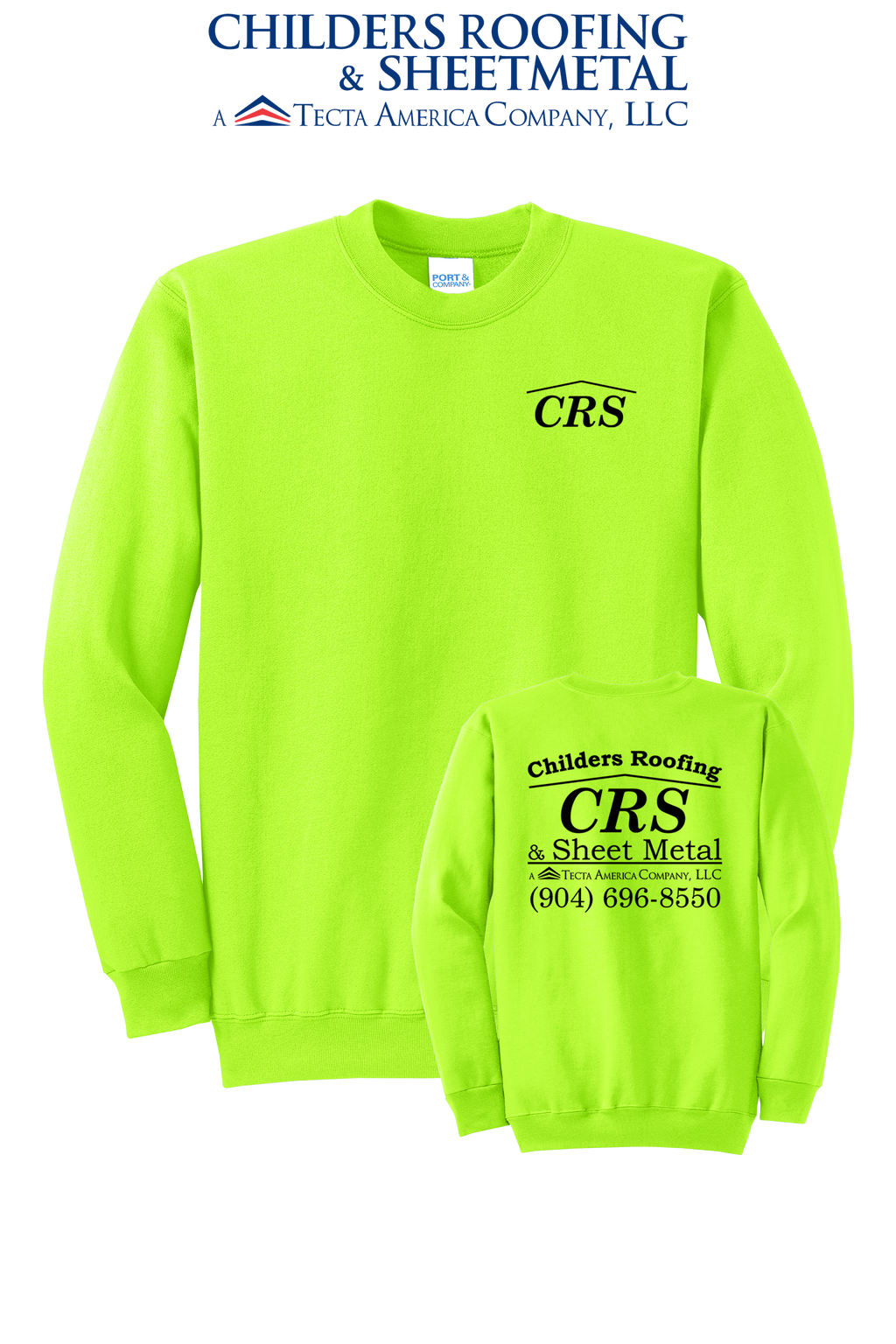 Port & Co™ Core Fleece Crewneck Sweatshirt - CRS