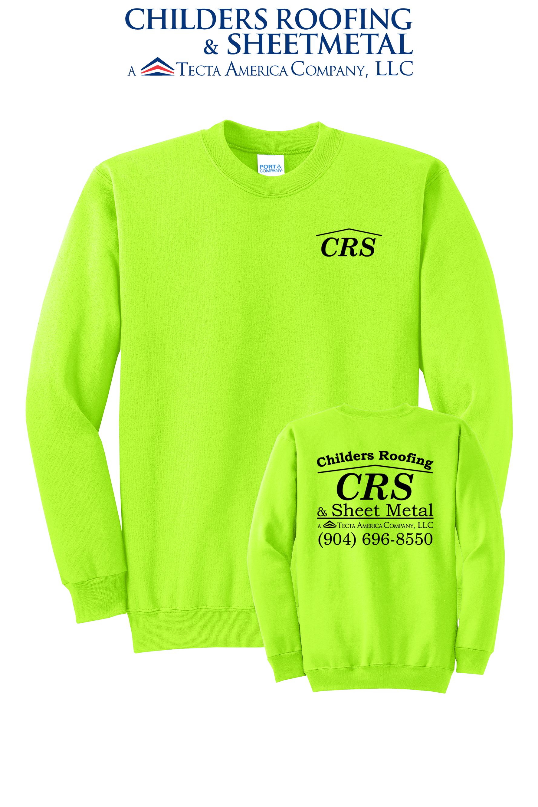 Port & Co™ Core Fleece Crewneck Sweatshirt - CRS