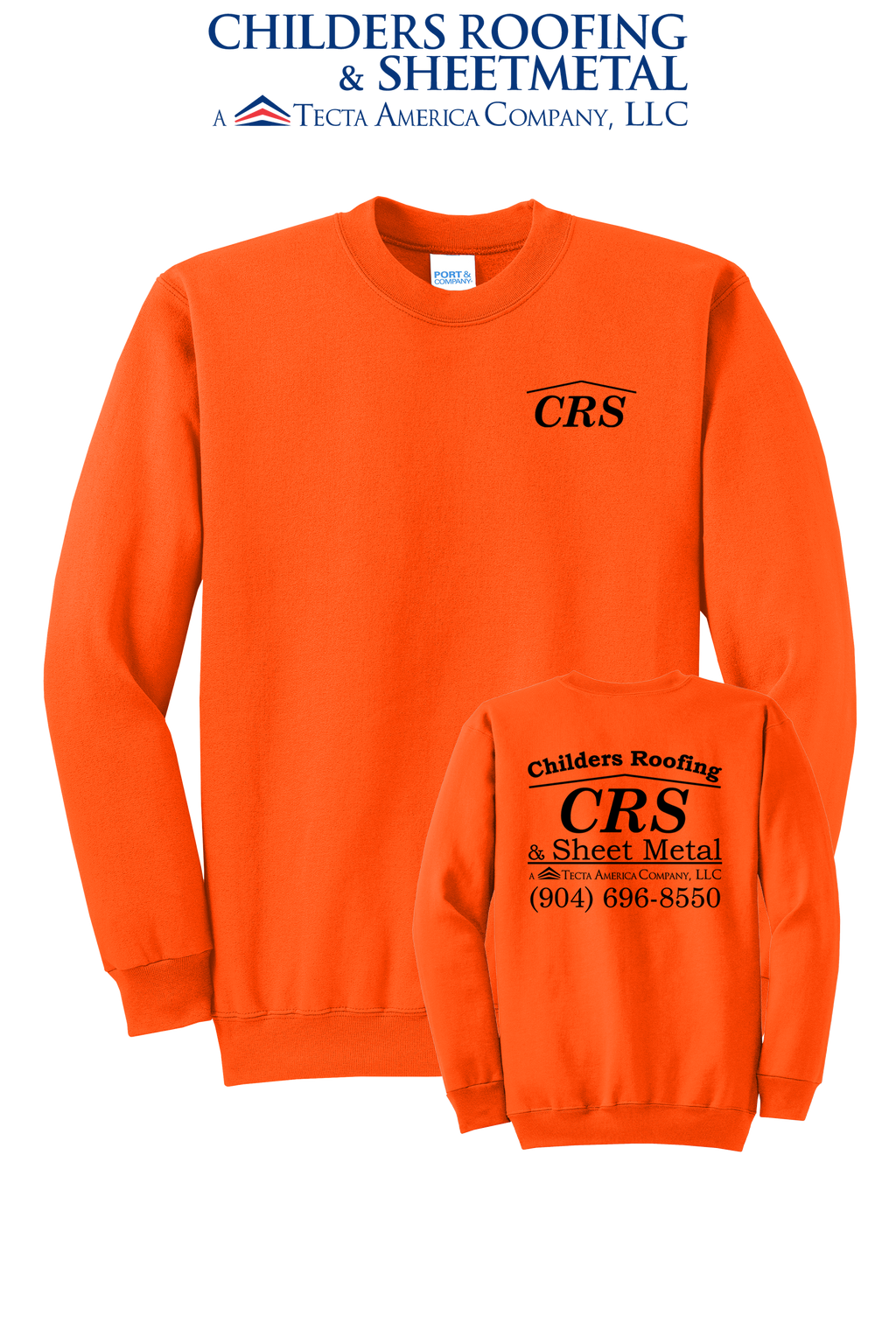 Port & Co™ Core Fleece Crewneck Sweatshirt - CRS