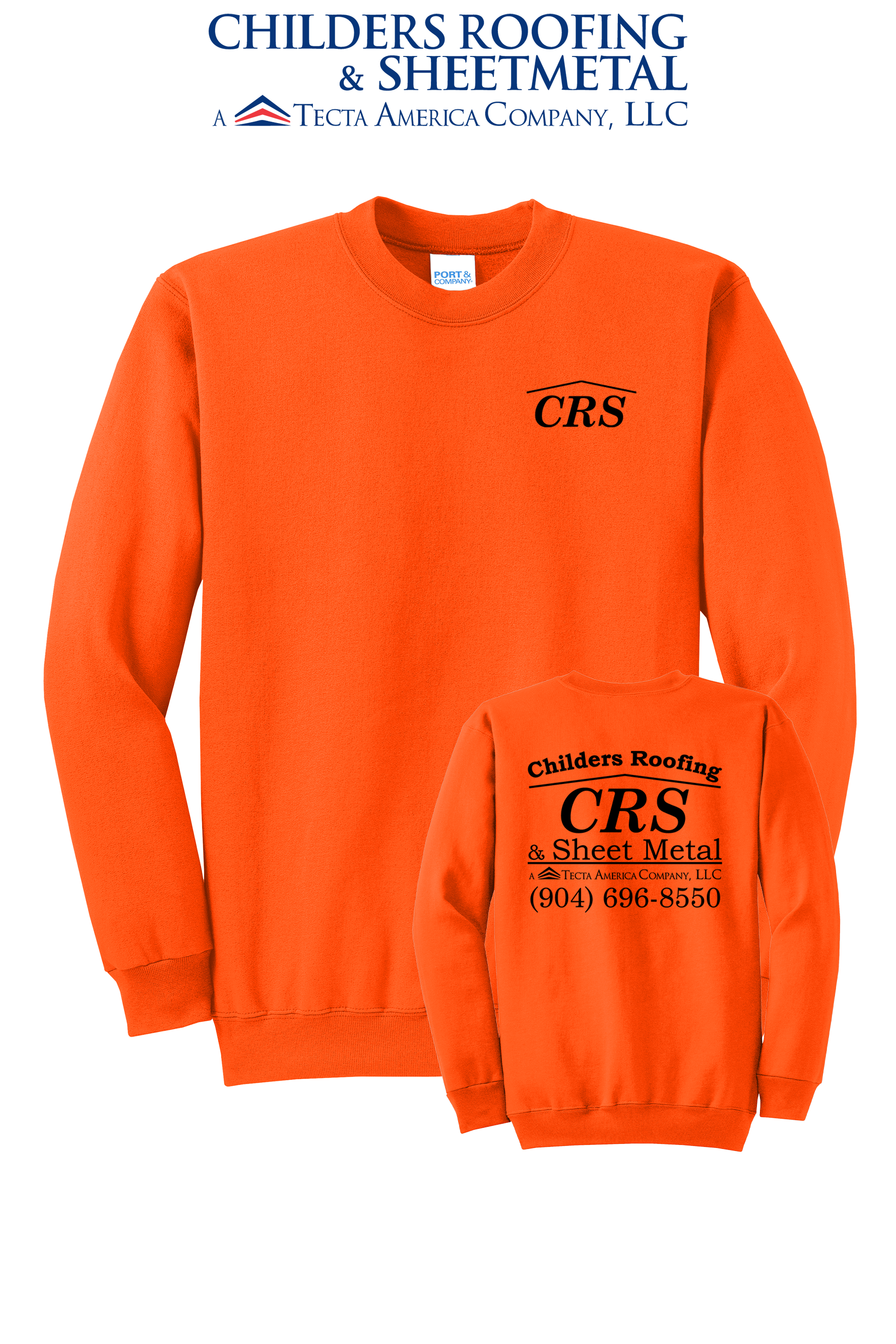 Port & Co™ Core Fleece Crewneck Sweatshirt - CRS