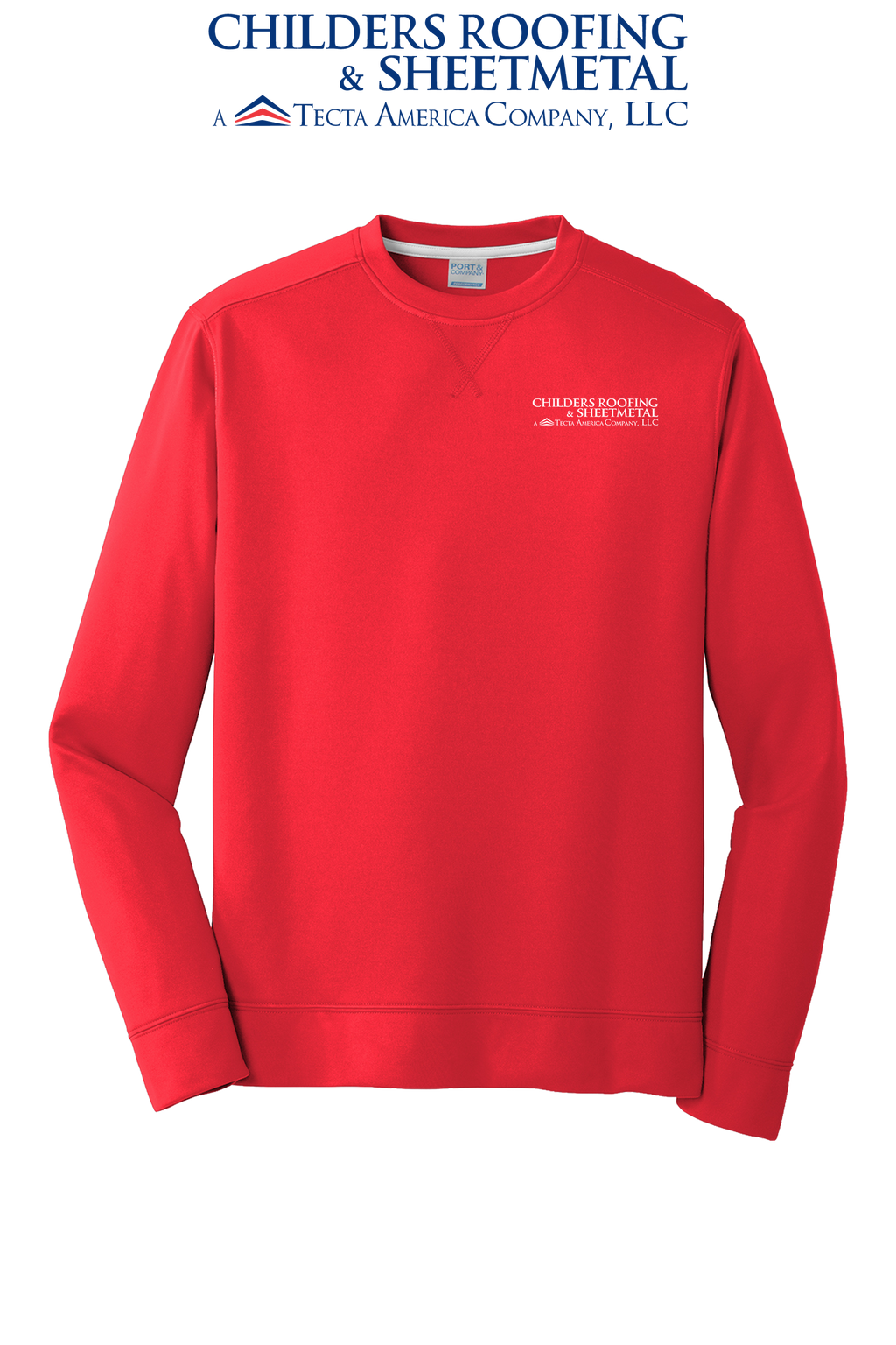 Port & Co™ Performance Fleece Crewneck Sweatshirt - CRS