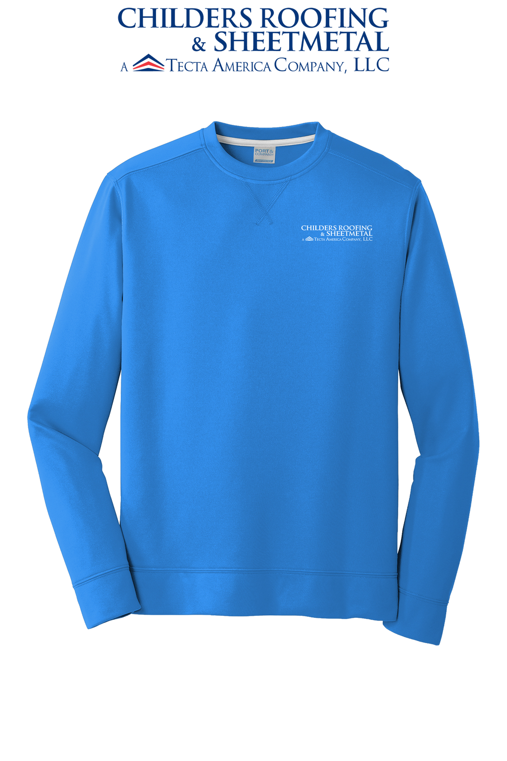 Port & Co™ Performance Fleece Crewneck Sweatshirt - CRS