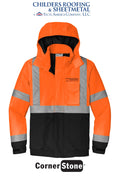 CornerStone® ANSI 107 Class 3 Economy Waterproof Insulated Bomber Jacket - CRS