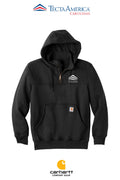 Carhartt® Rain Defender® Paxton Heavyweight Hooded Zip Mock Sweatshirt - Tecta America Carolinas LLC
