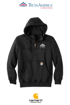 Carhartt® Rain Defender® Paxton Heavyweight Hooded Zip Mock Sweatshirt - Tecta America Carolinas LLC