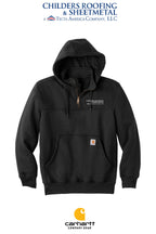Carhartt® Rain Defender® Paxton Heavyweight Hooded Zip Mock Sweatshirt - CRS