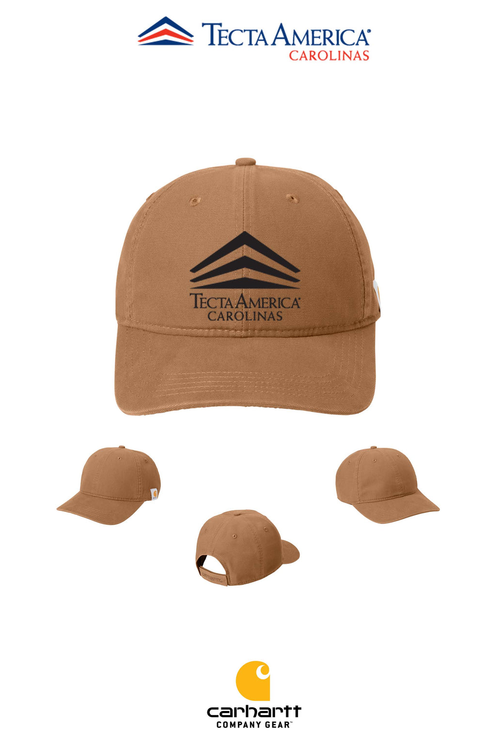 Carhartt® Cotton Canvas Cap - Tecta America Carolinas LLC