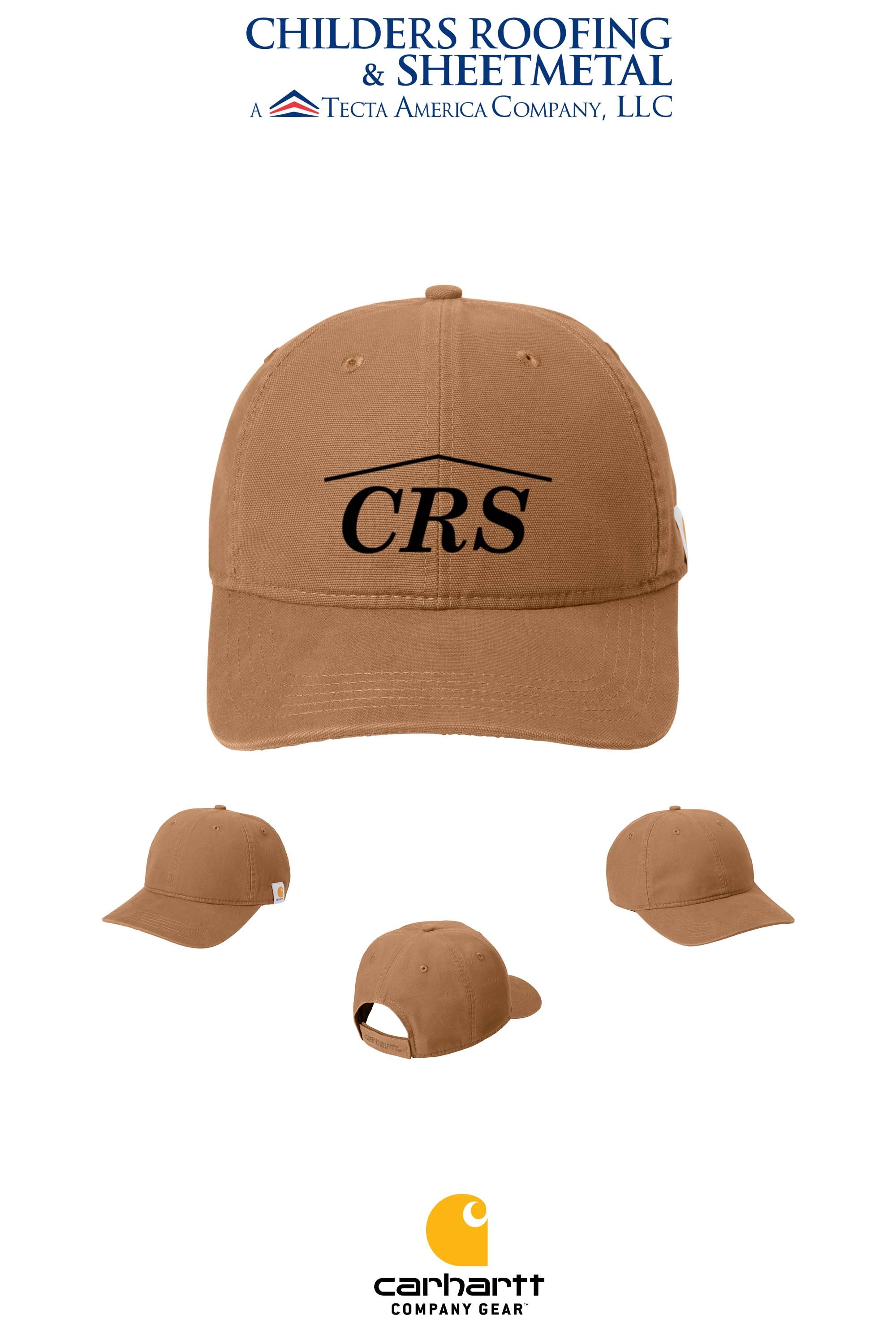 Carhartt® Cotton Canvas Cap - CRS