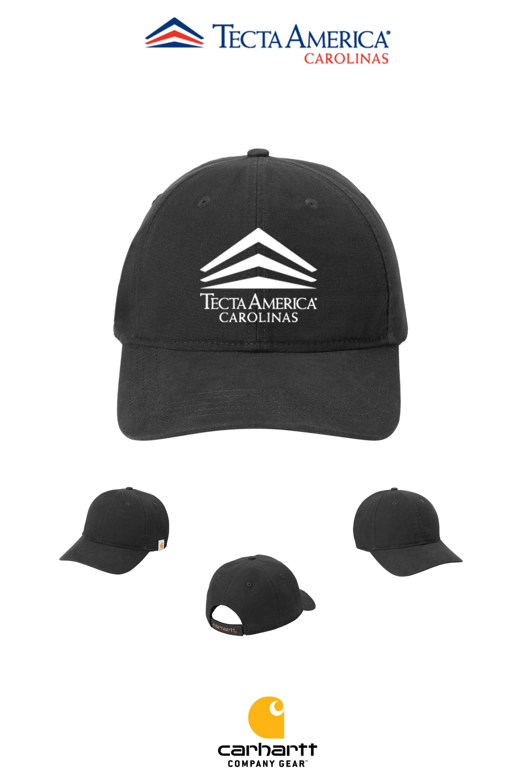 Carhartt® Cotton Canvas Cap - Tecta America Carolinas LLC