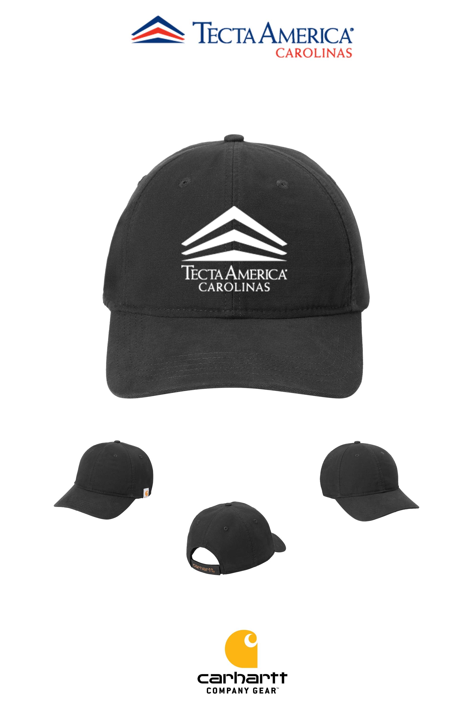 Carhartt® Cotton Canvas Cap - Tecta America Carolinas LLC