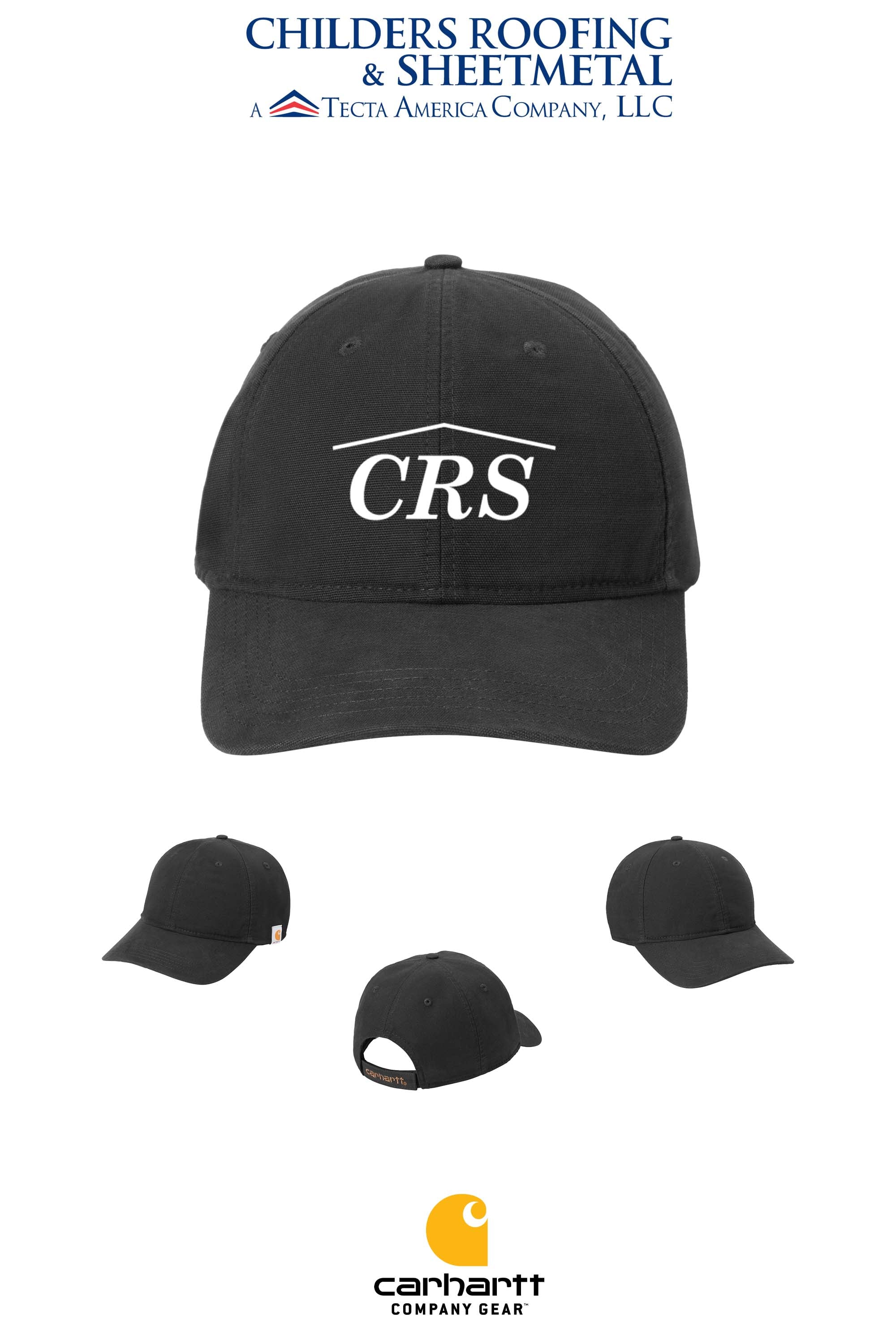 Carhartt® Cotton Canvas Cap - CRS