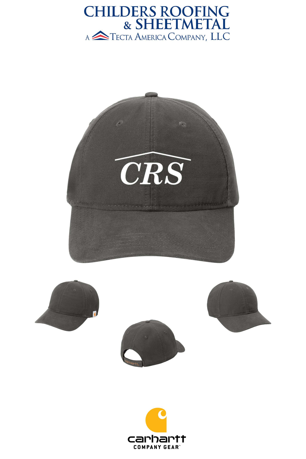 Carhartt® Cotton Canvas Cap - CRS