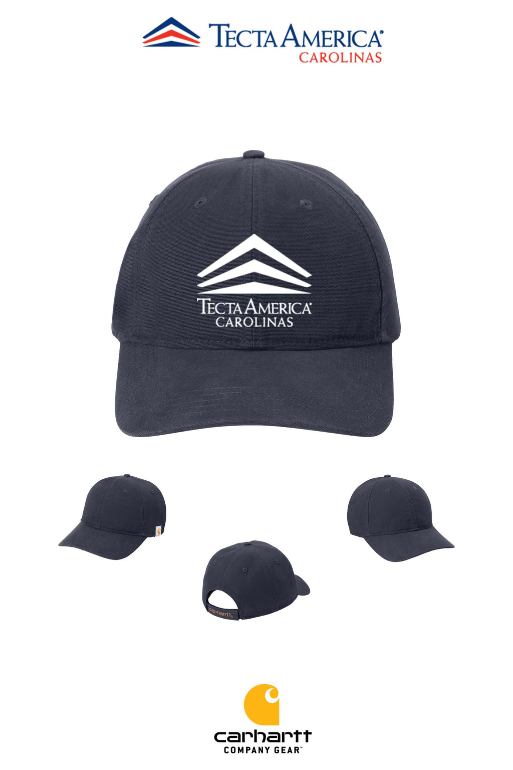 Carhartt® Cotton Canvas Cap - Tecta America Carolinas LLC