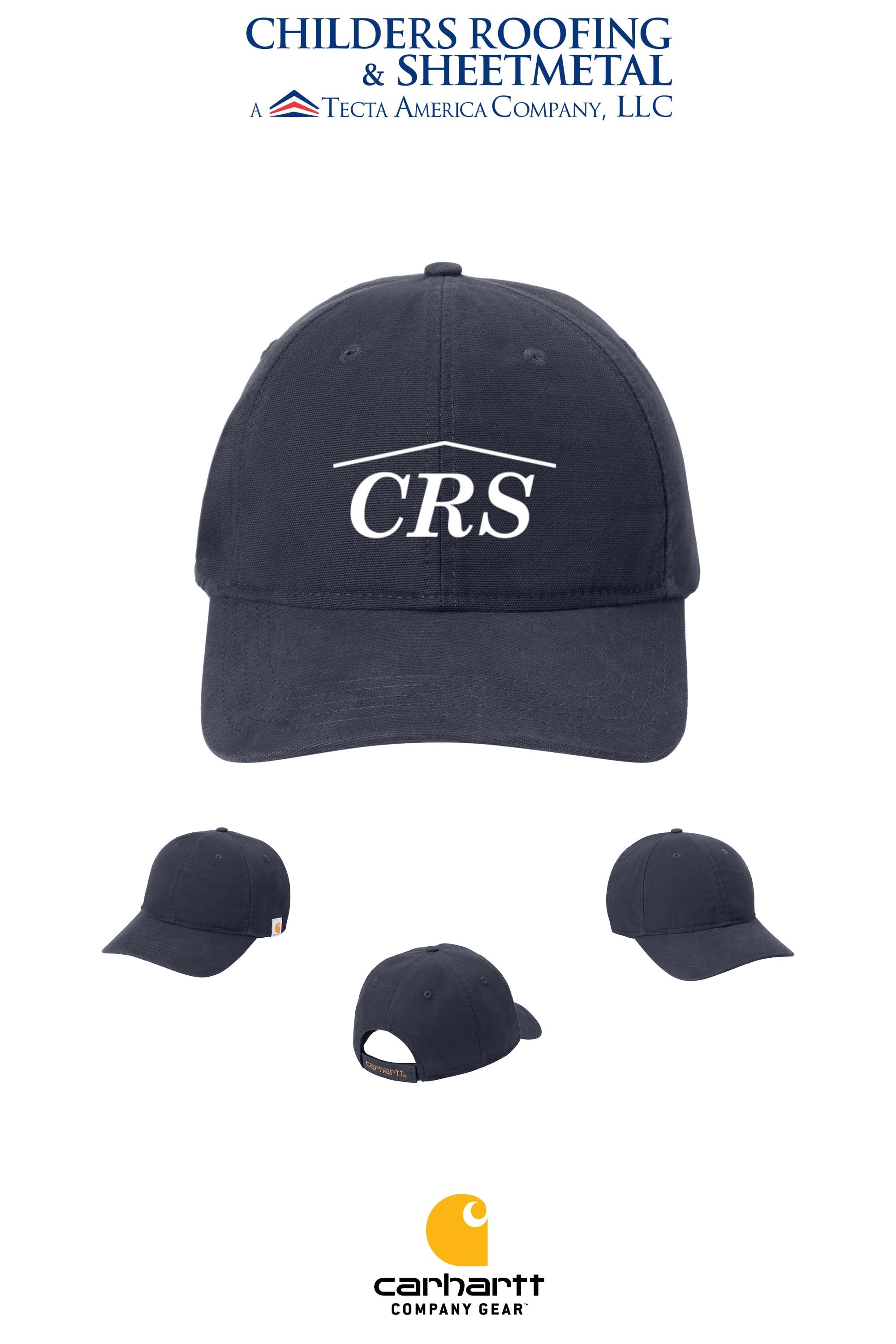 Carhartt® Cotton Canvas Cap - CRS