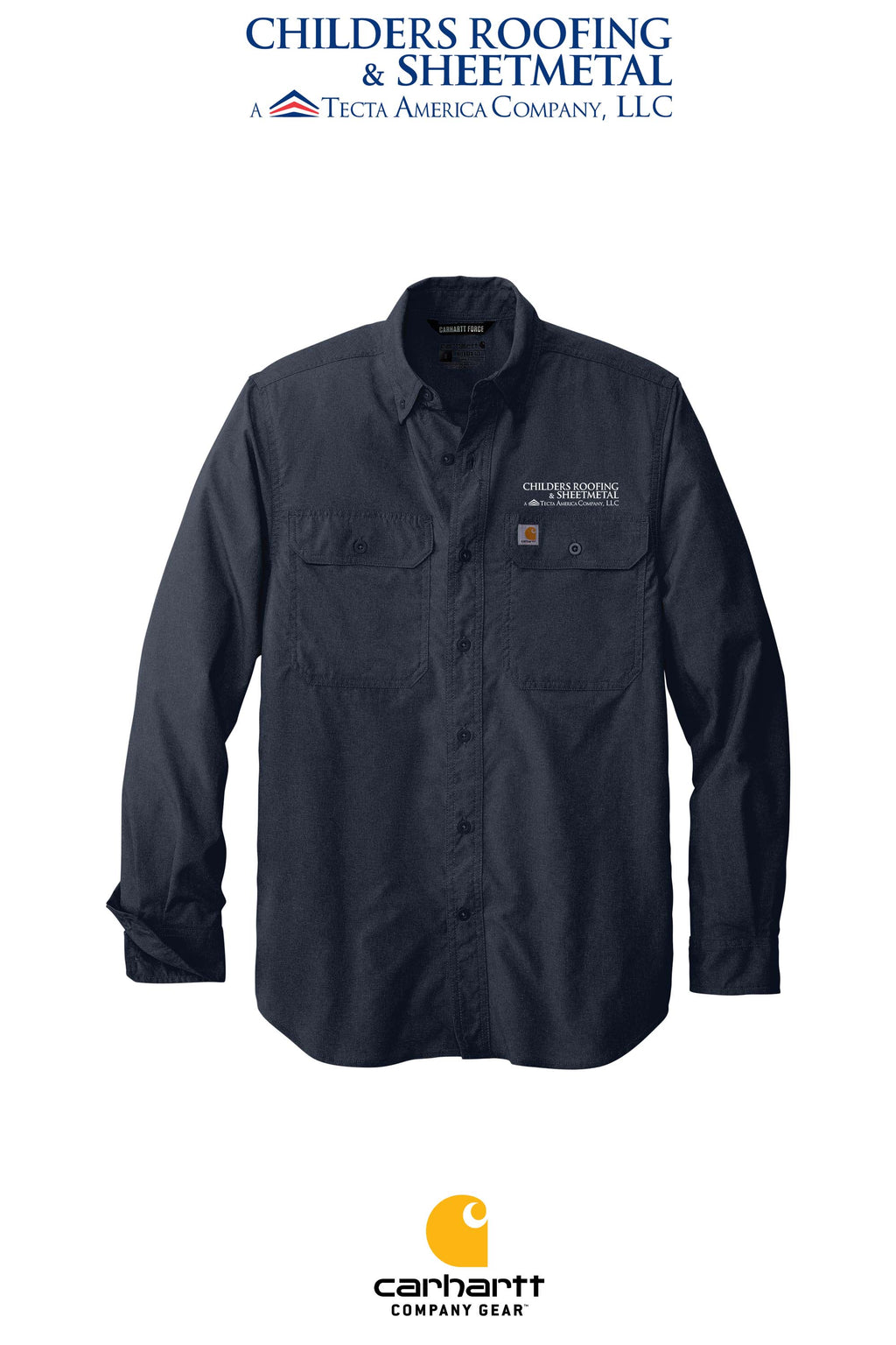 Carhartt Force® Solid Long Sleeve Shirt - CRS