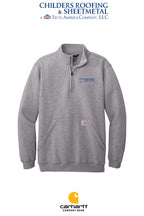 Carhartt® Midweight 1/4-Zip Mock Neck Sweatshirt - CRS