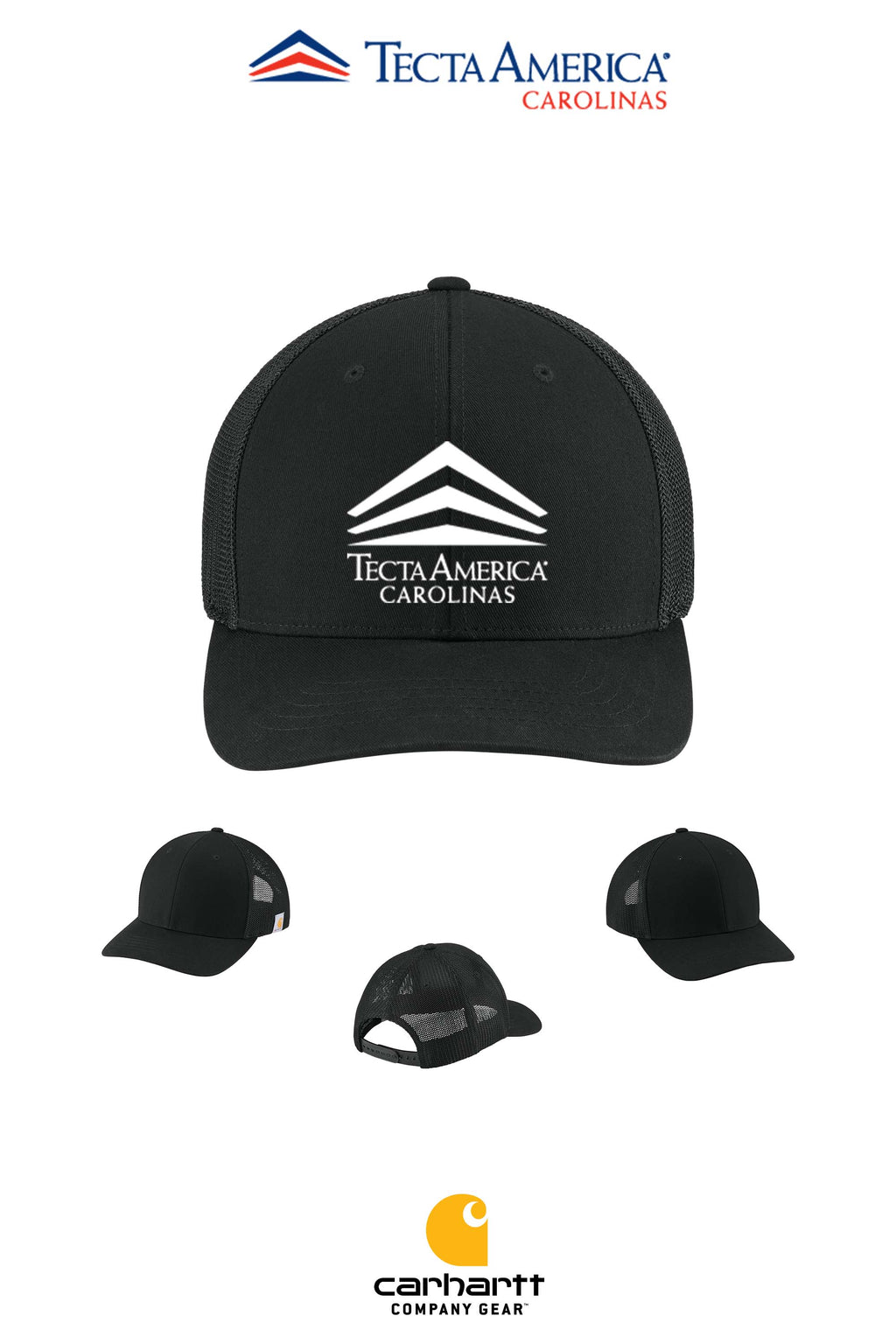 Carhartt® Flexfit 110® Mesh Back Cap - Tecta America Carolinas LLC
