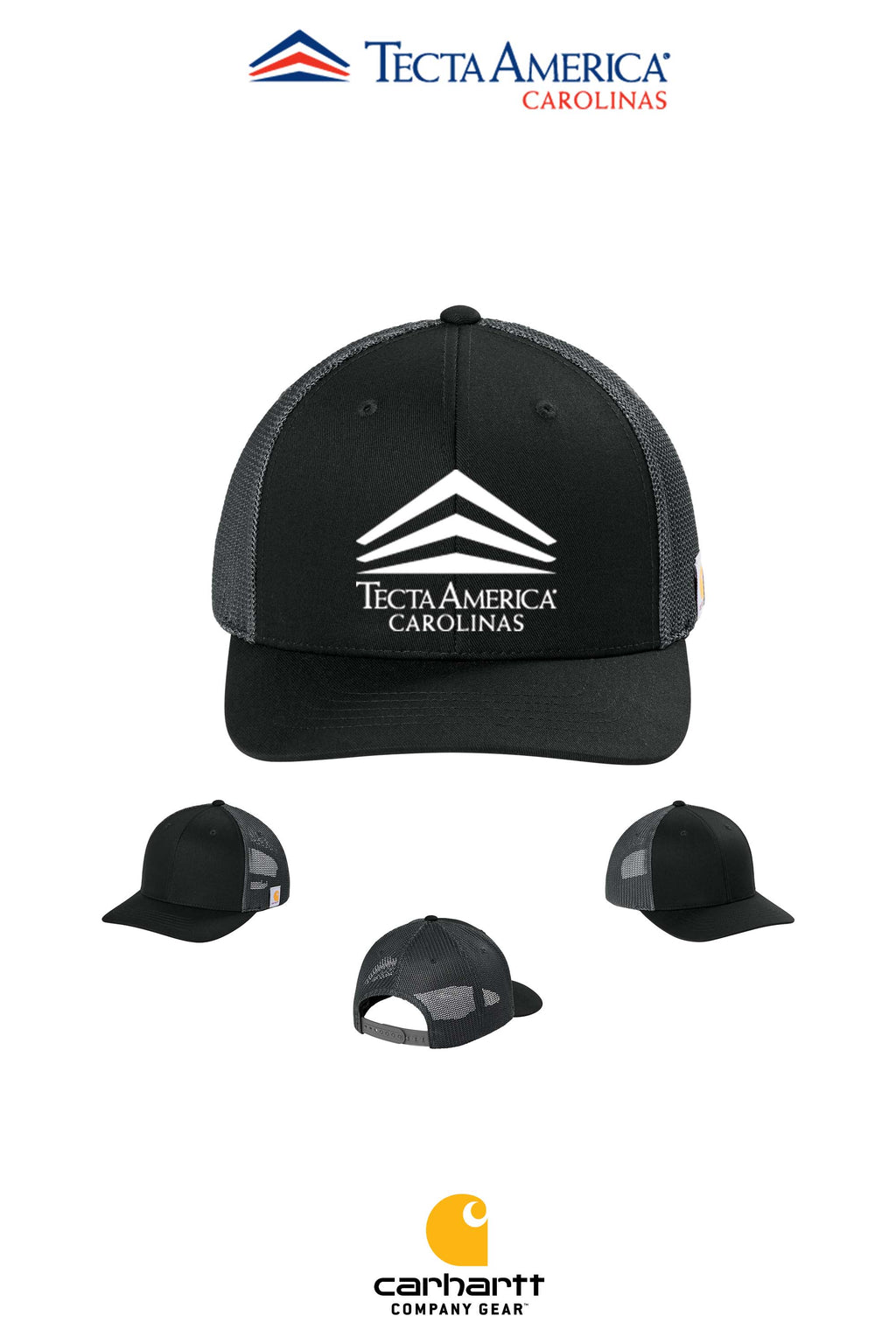 Carhartt® Flexfit 110® Mesh Back Cap - Tecta America Carolinas LLC