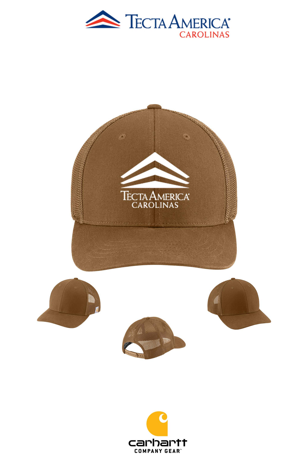 Carhartt® Flexfit 110® Mesh Back Cap - Tecta America Carolinas LLC