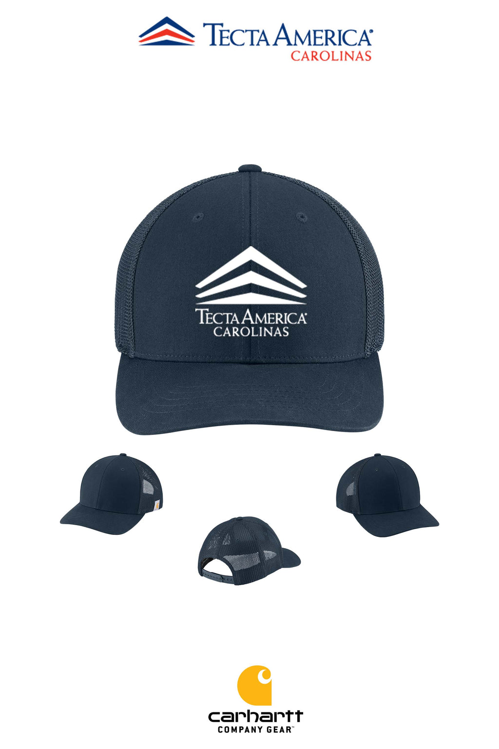 Carhartt® Flexfit 110® Mesh Back Cap - Tecta America Carolinas LLC