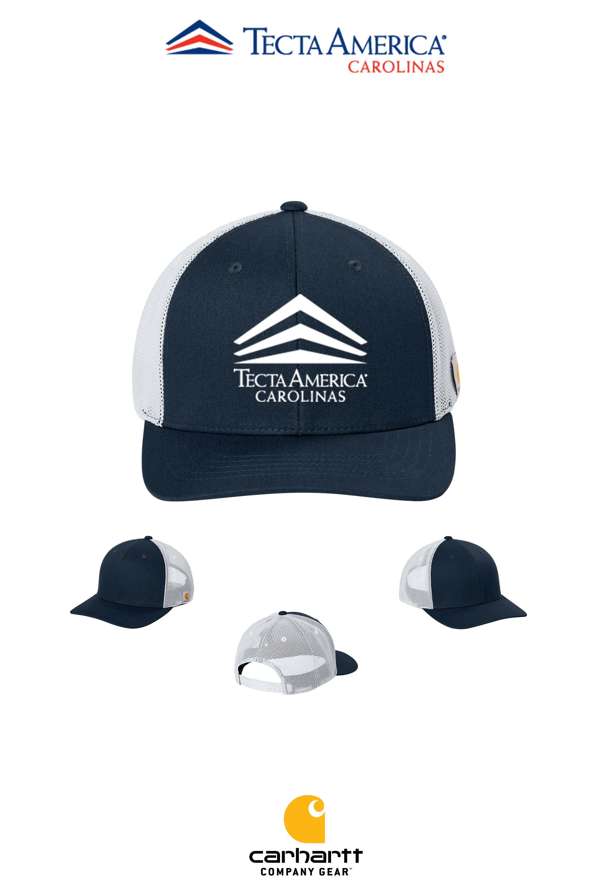 Carhartt® Flexfit 110® Mesh Back Cap - Tecta America Carolinas LLC