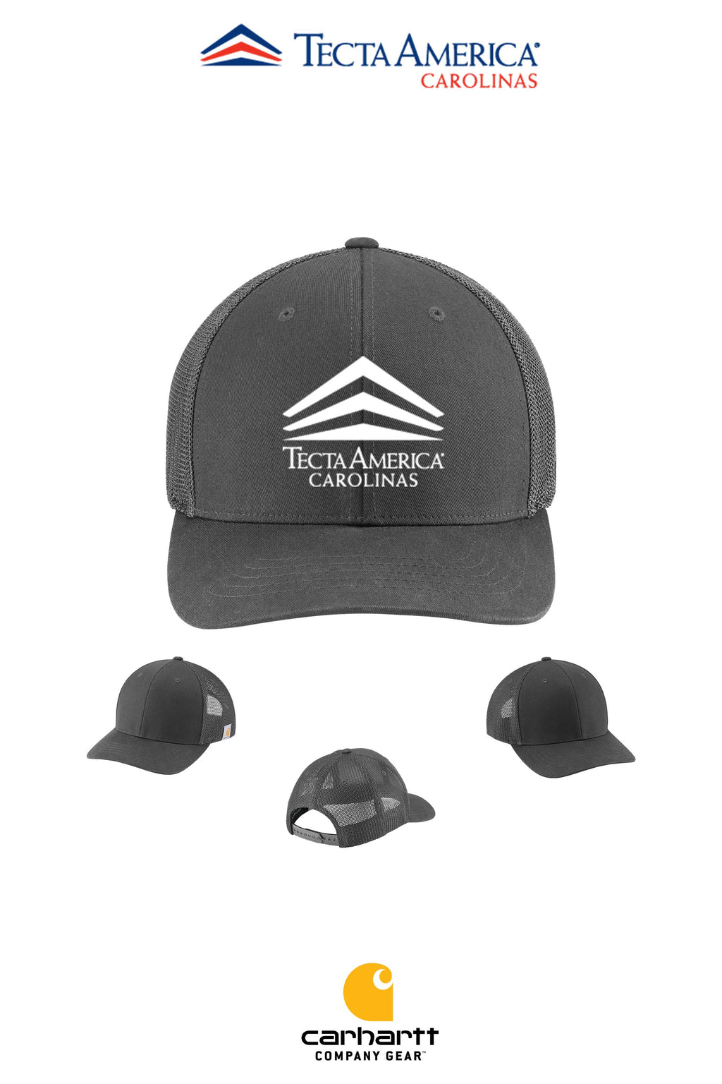 Carhartt® Flexfit 110® Mesh Back Cap - Tecta America Carolinas LLC