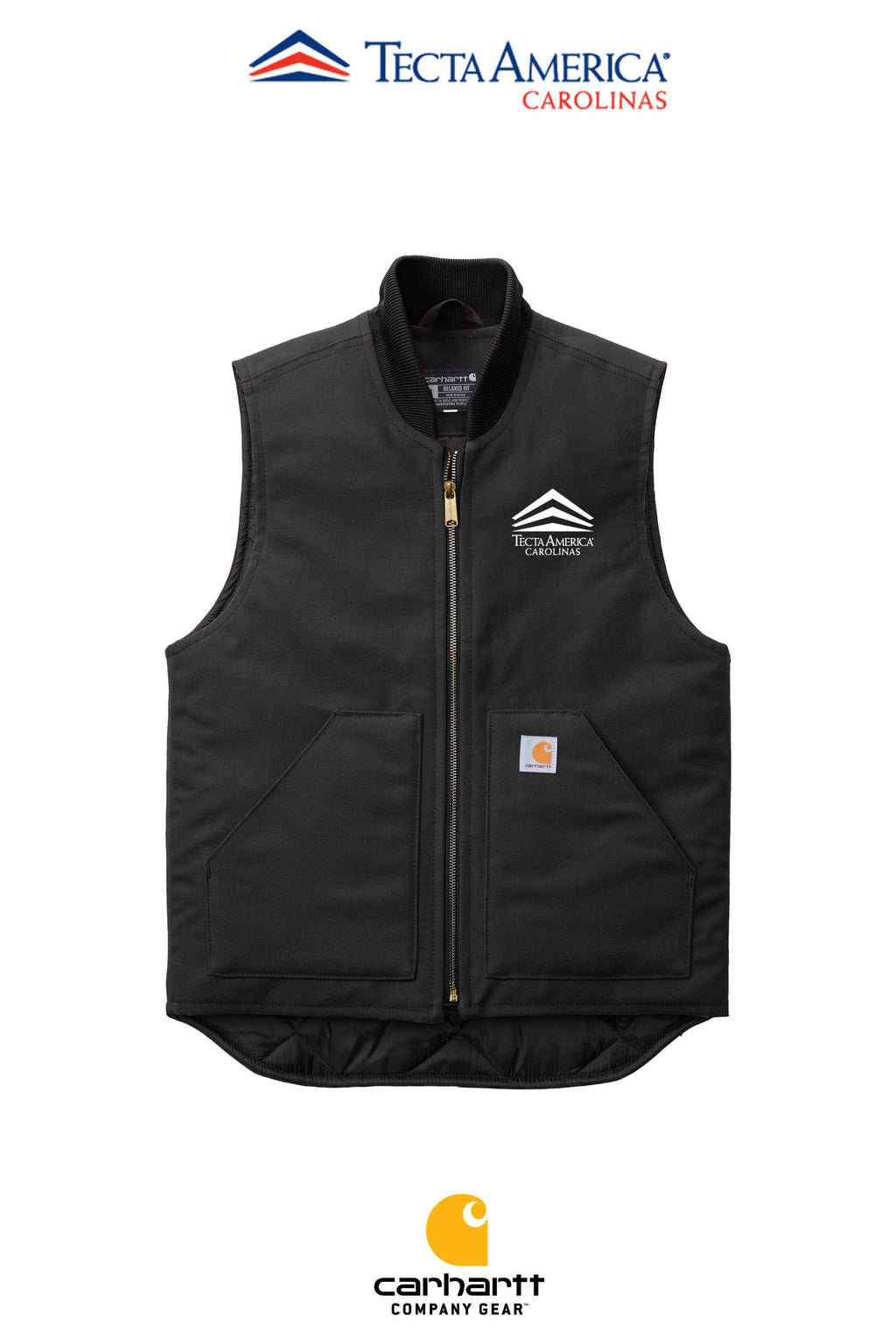 Carhartt® Duck Vest - Tecta America Carolinas LLC